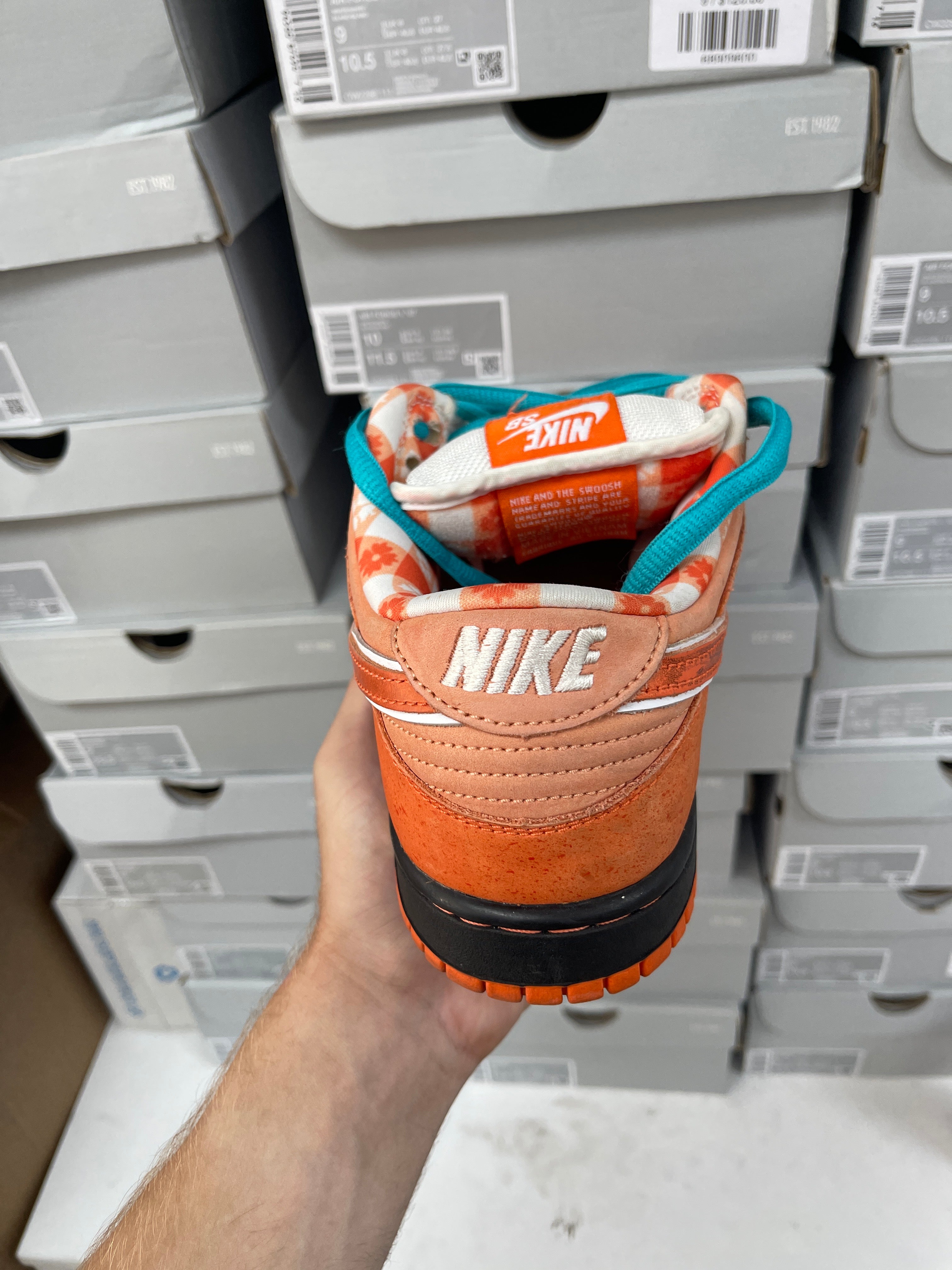 Nike SB Dunk Low Orange Lobster Sneakers