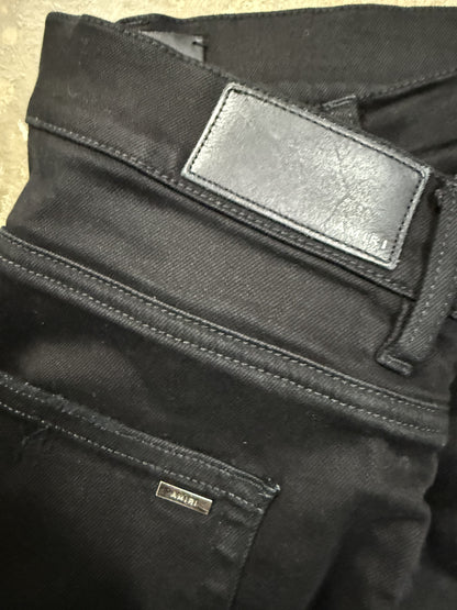 Amiri Paisley Thrasher Patch Black Used 38