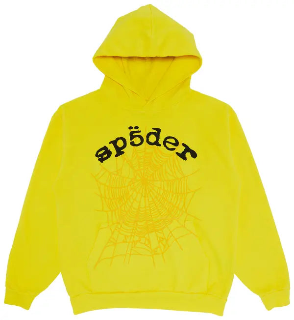 Sp5der Legacy V2 Yellow Hoodie