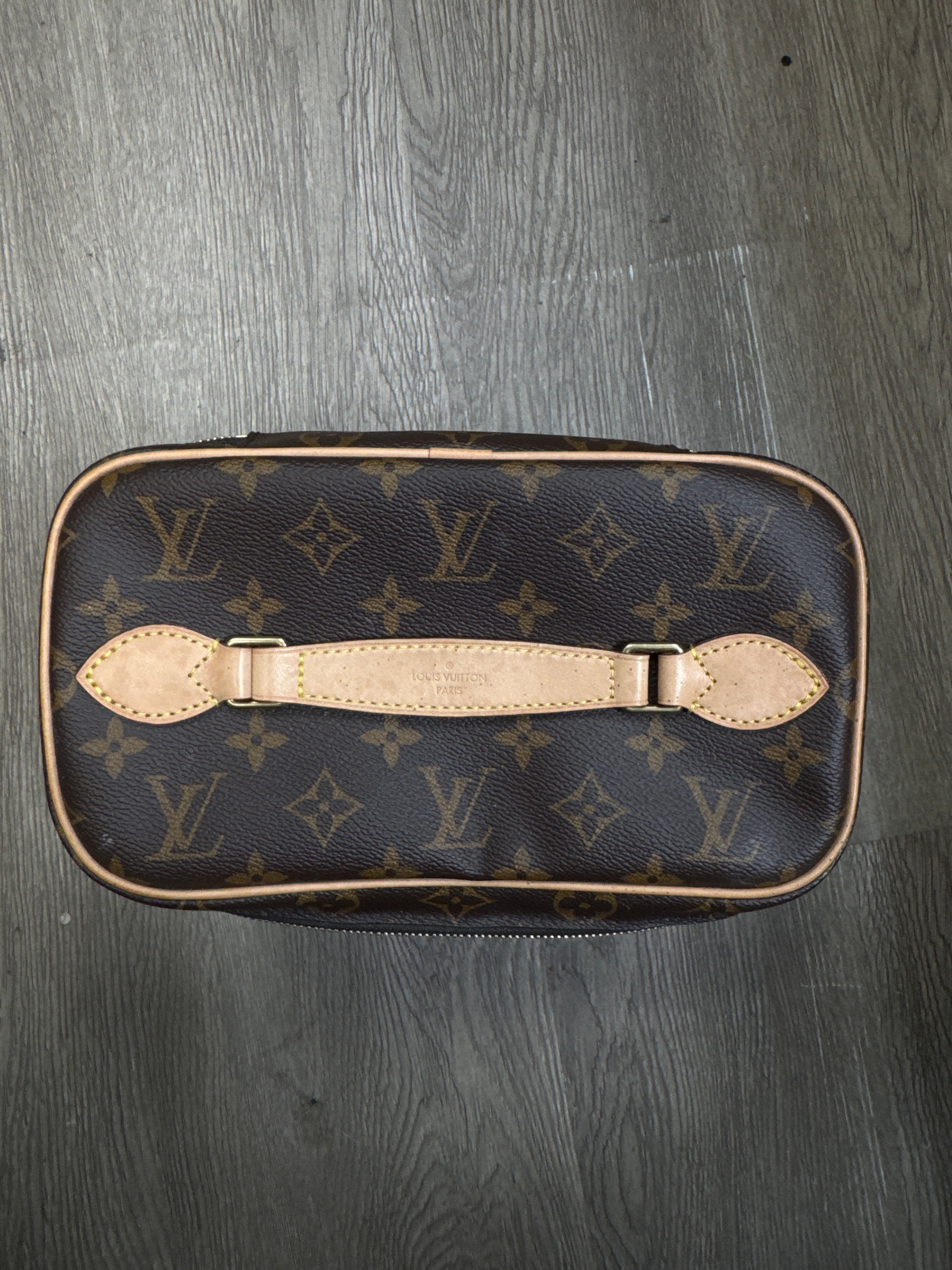 Louis Vuitton Brown Monogram Vanity Bag