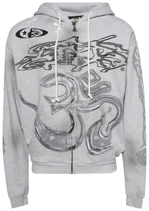 Hellstar Yoga Grey Hoodie