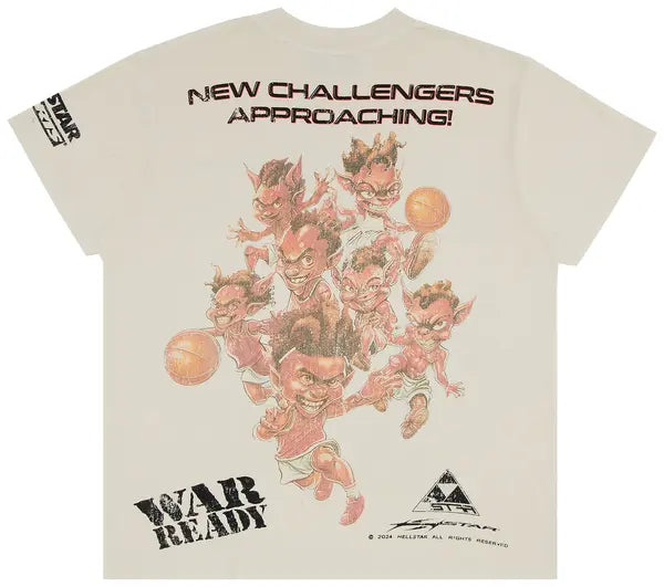 Hellstar 'All-Stars Baby Angel' Cream Tee