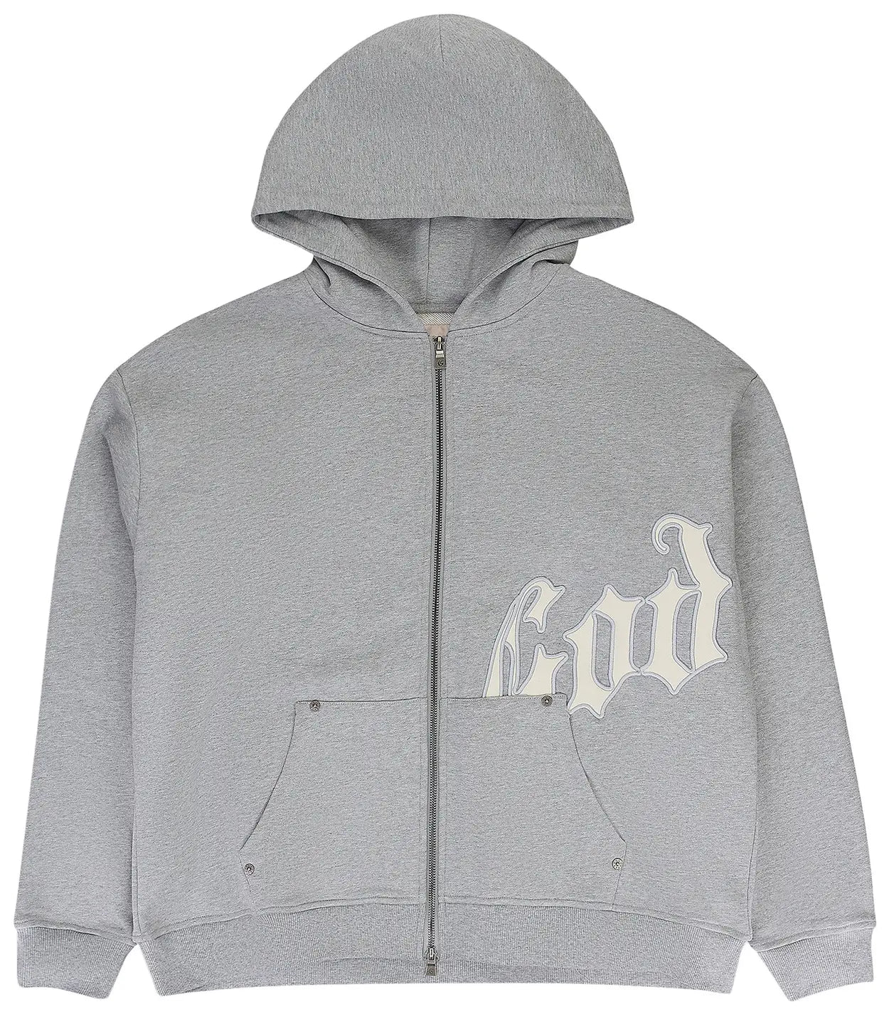 Godspeed OG Logo V2 Heather Grey Hoodie