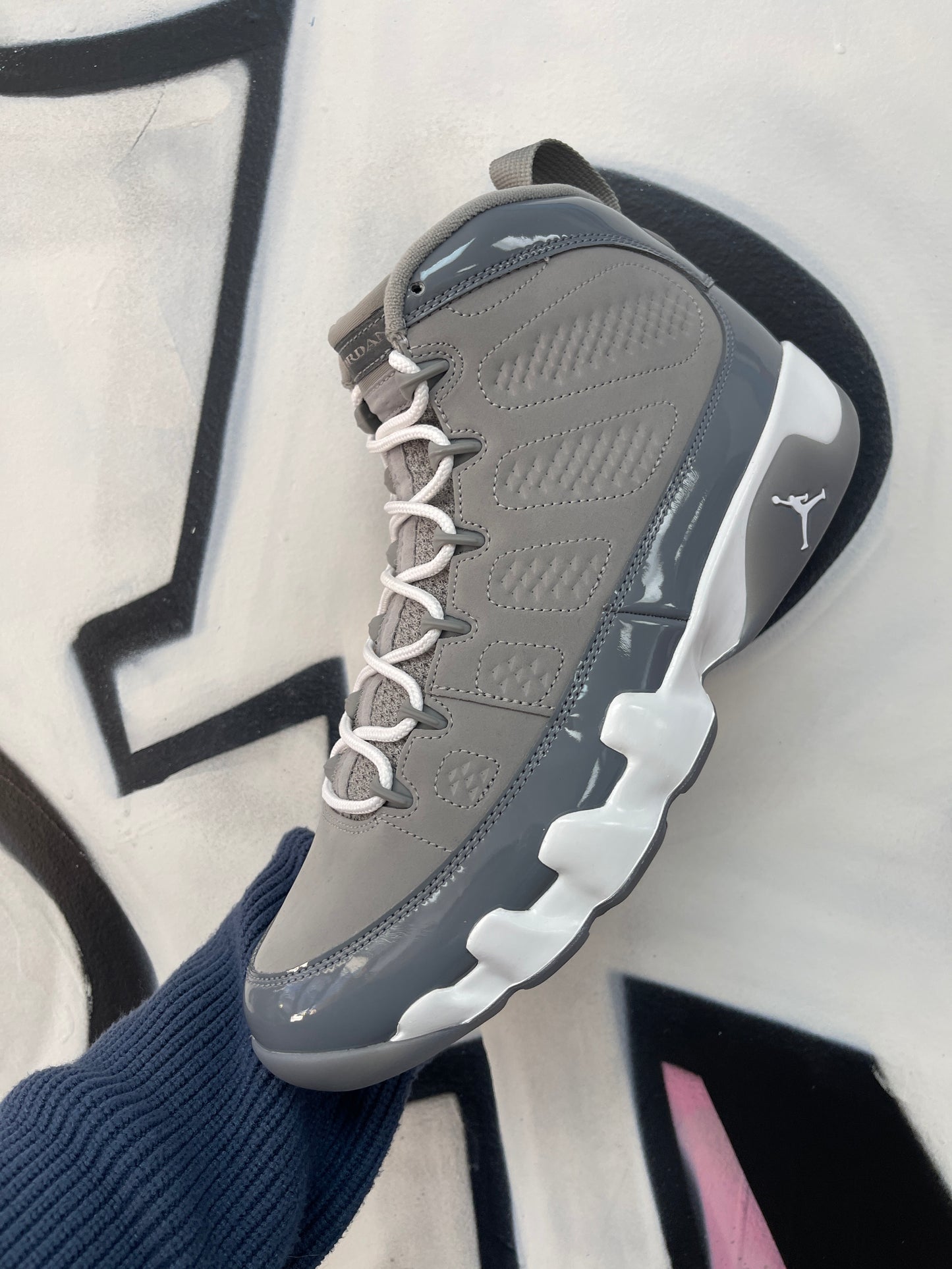 Nike Jordan 9 Cool Grey Sneakers