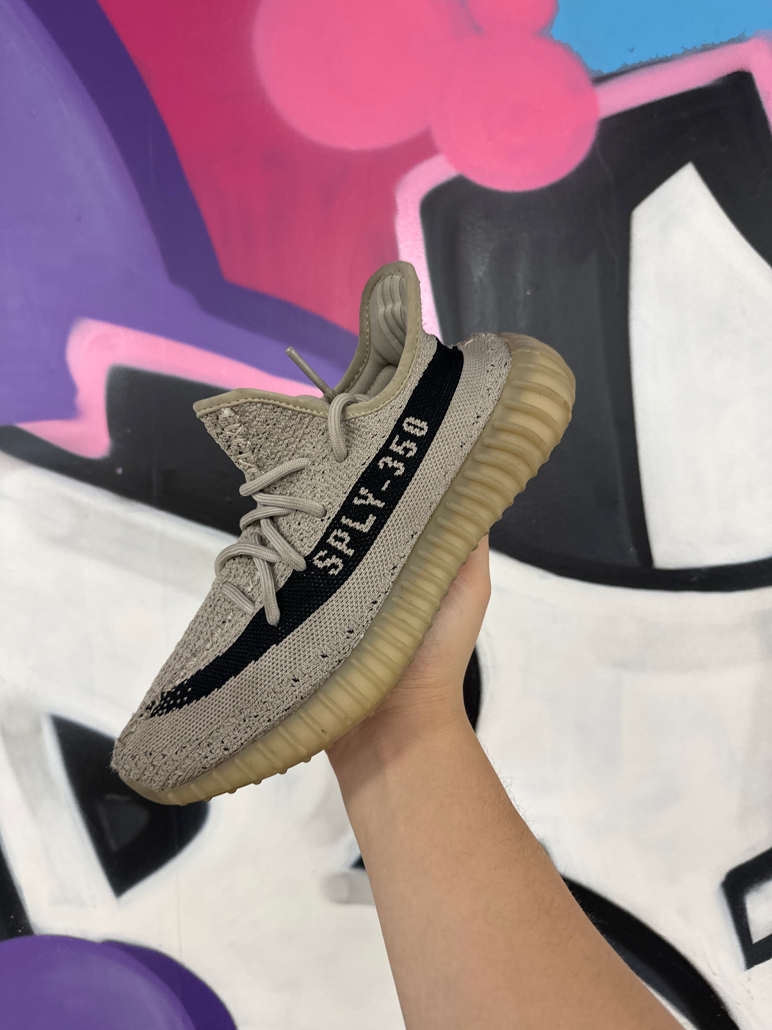 YZY 350 Slate Used No Box
