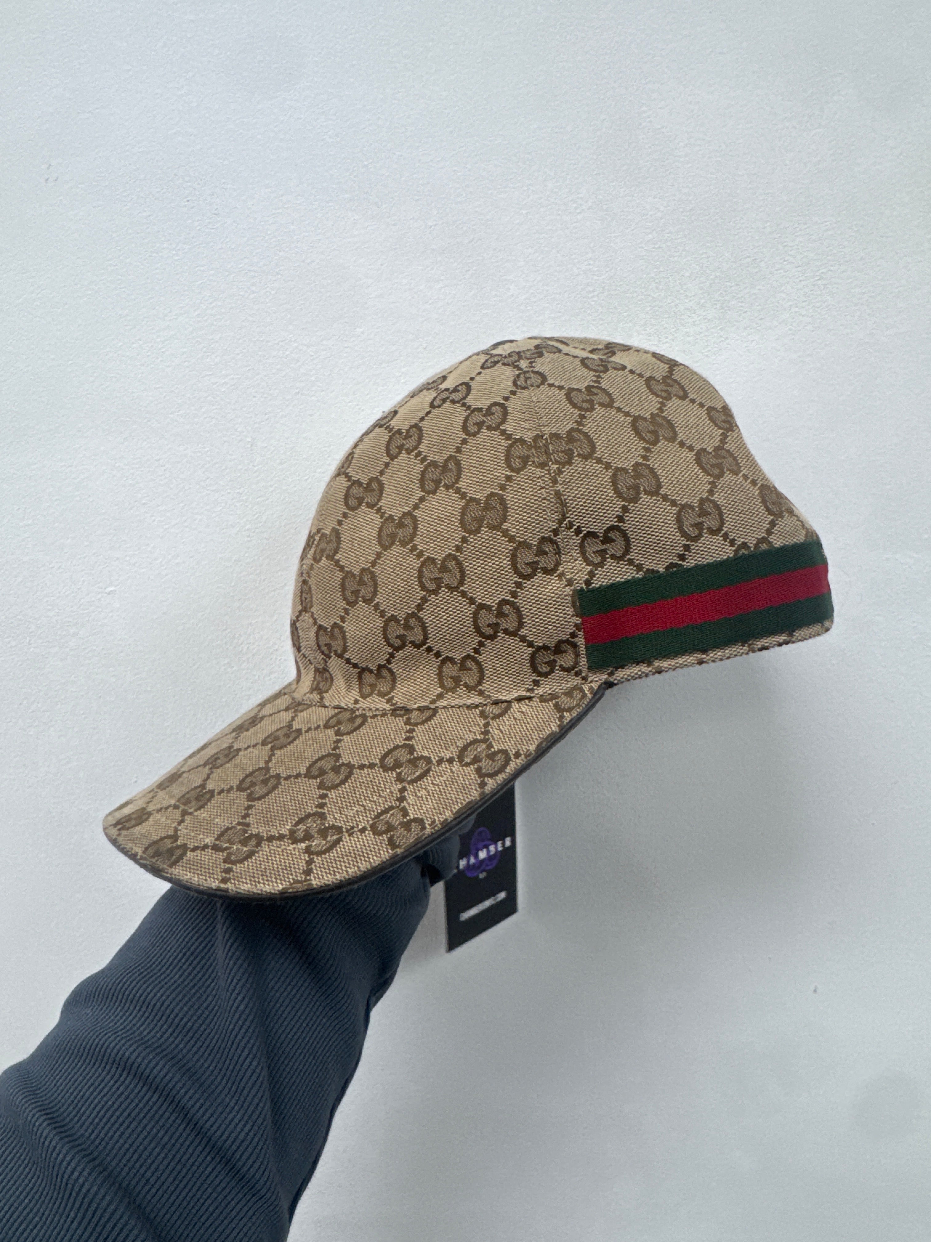 Gucci Tan Monogram GG Cap