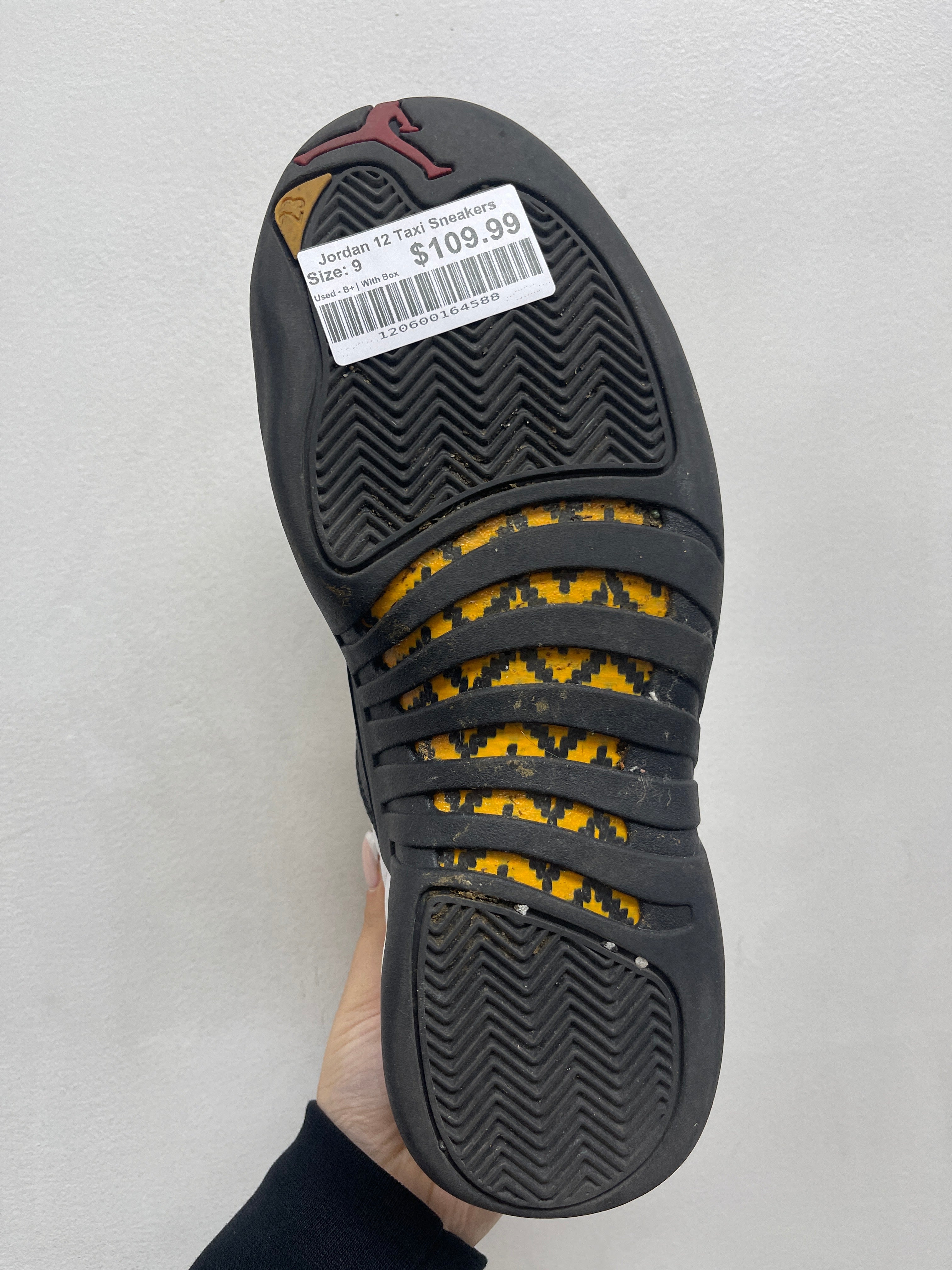 Jordan 12 Taxi Sneakers
