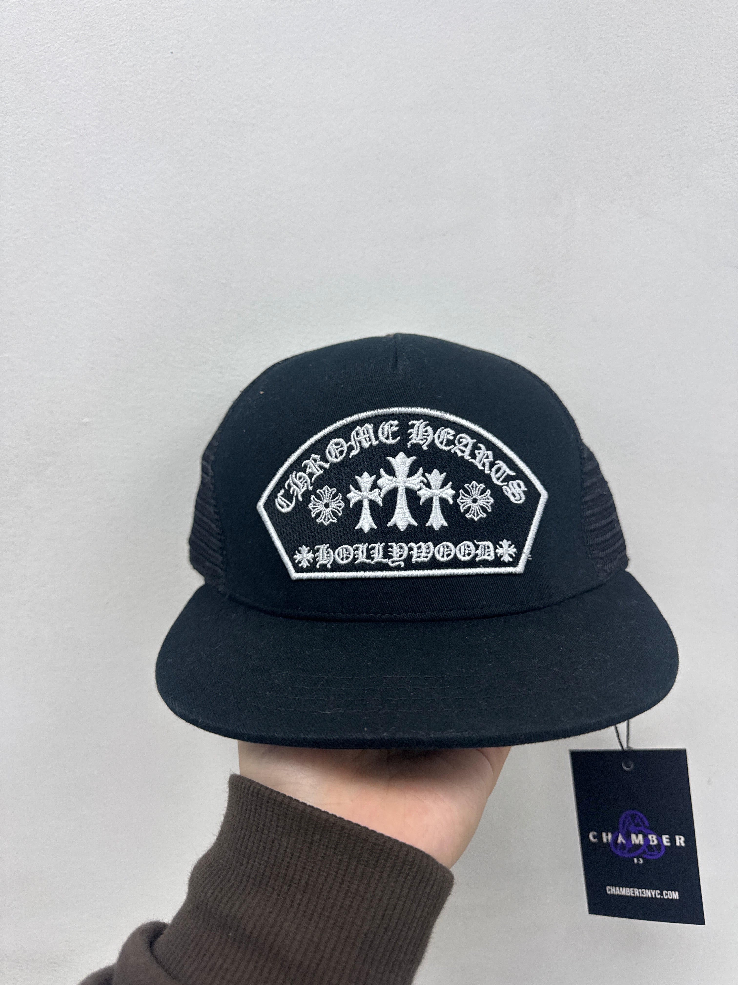 Chrome Hearts King Taco Black Trucker Cap