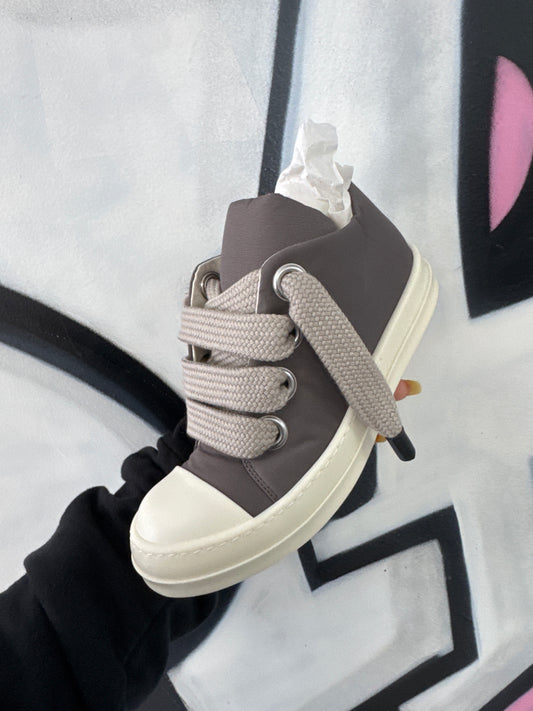 Rick Owens Padded Jumbo Lace Low Dust Milk (EU 37) New With Box