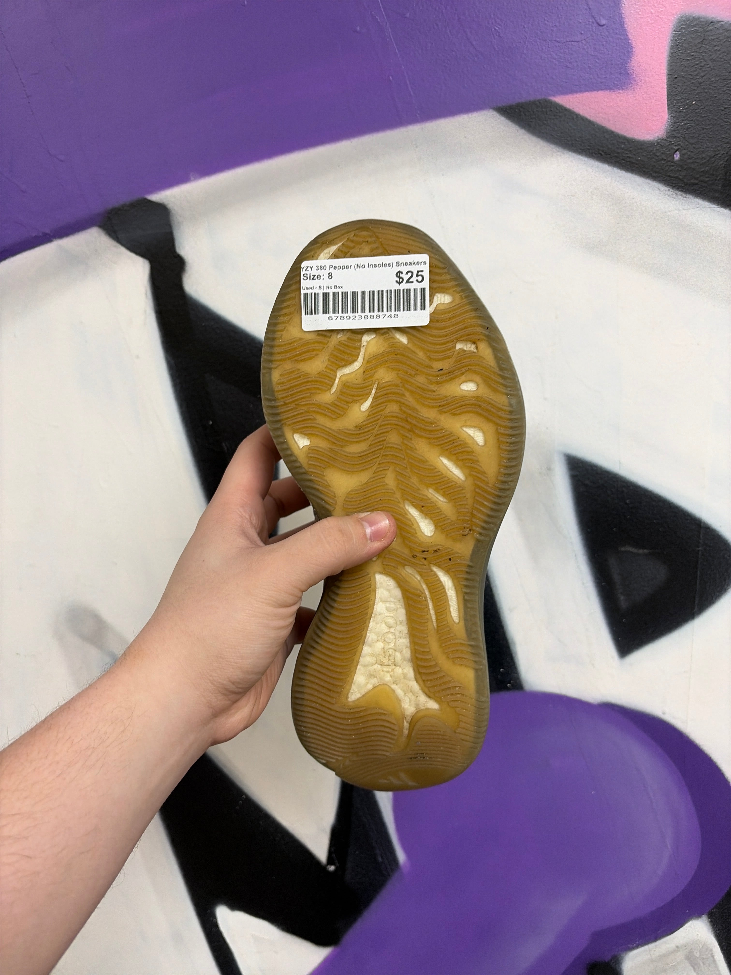 YZY 380 Pepper (No Insoles) Sneakers