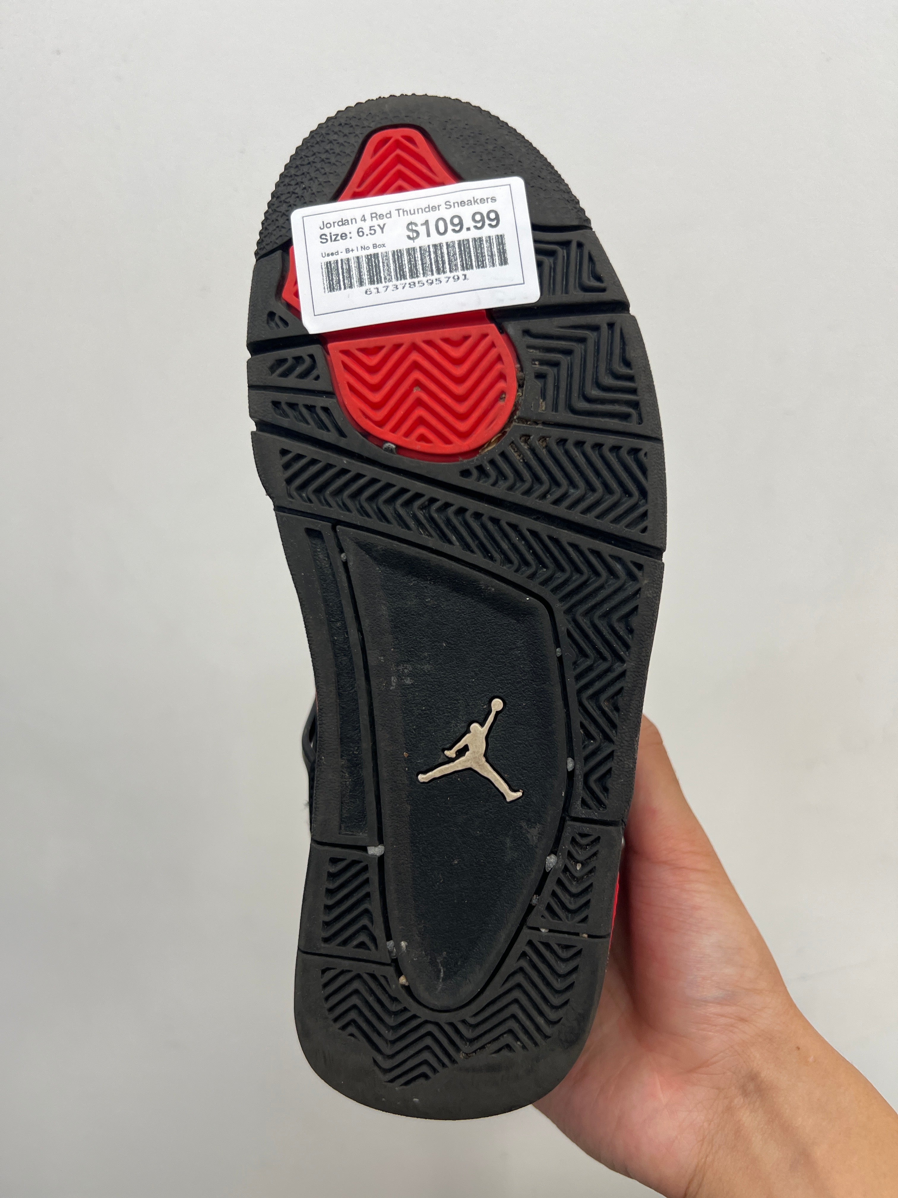 Jordan 4 Red Thunder Sneakers