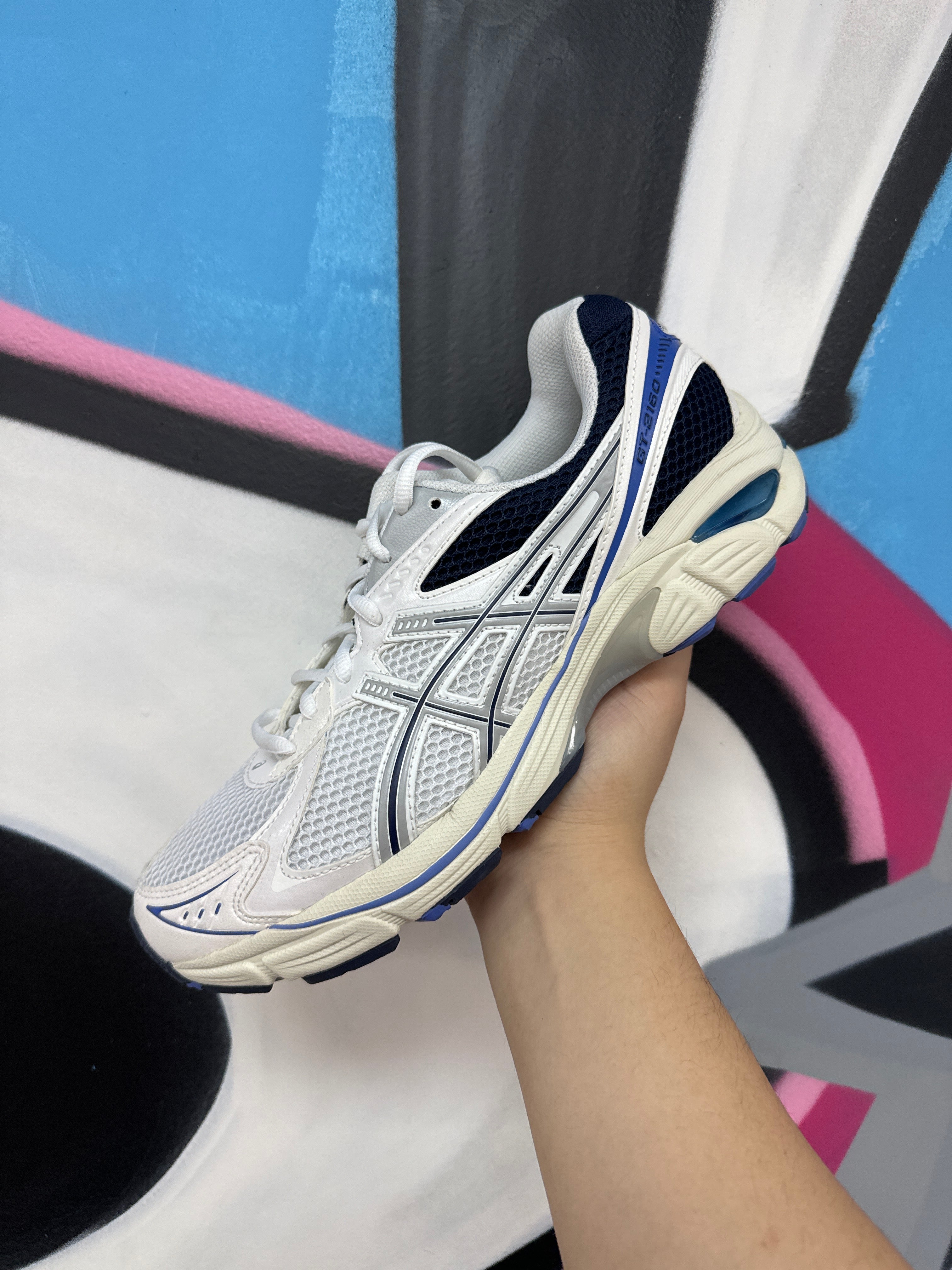 ASICS Navy White Gt-2160 Sneakers