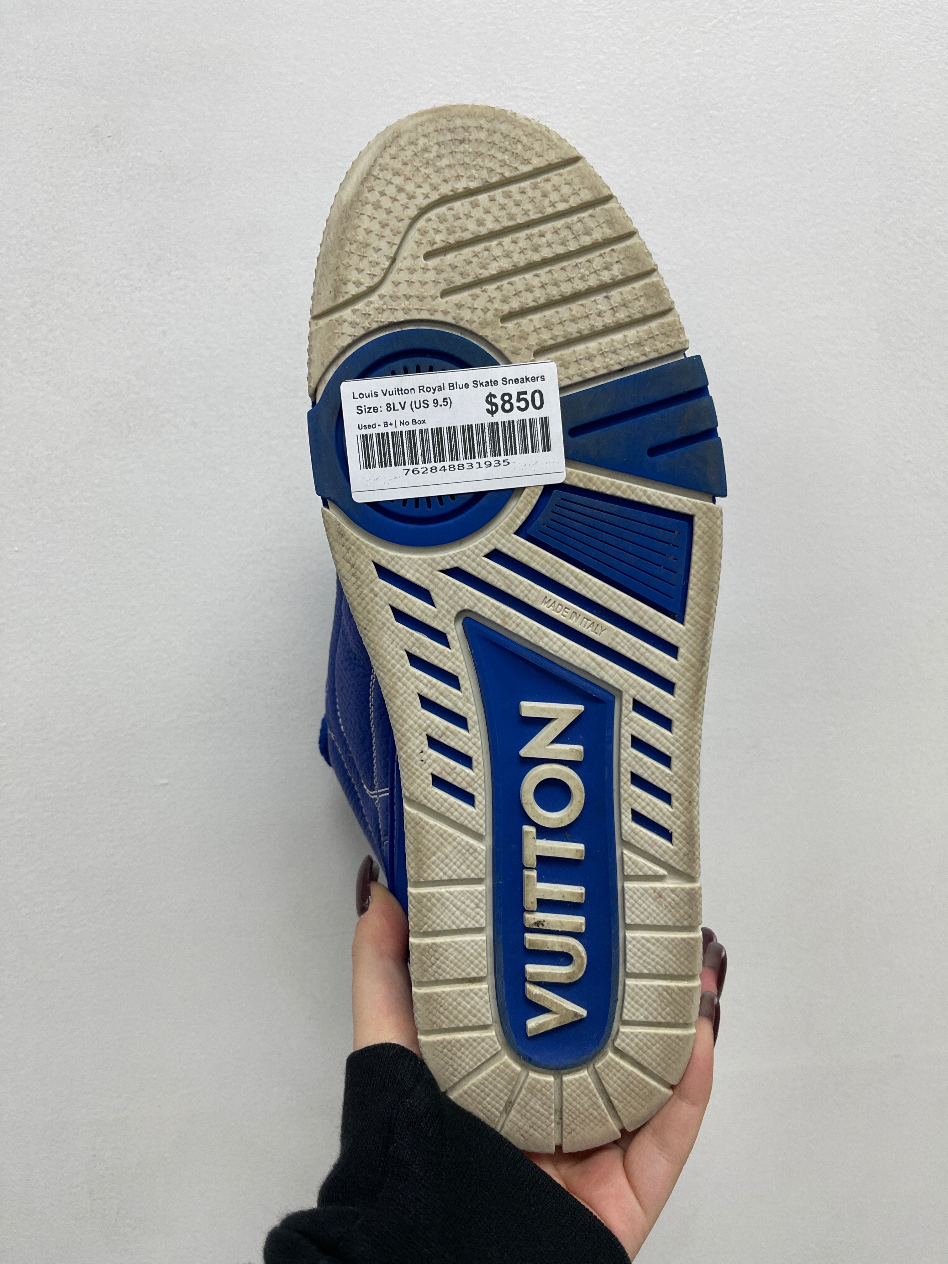 Louis Vuitton Royal Blue Skate Sneakers