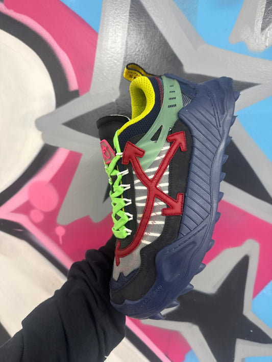 Off White Odsy Blue Grey Shoe