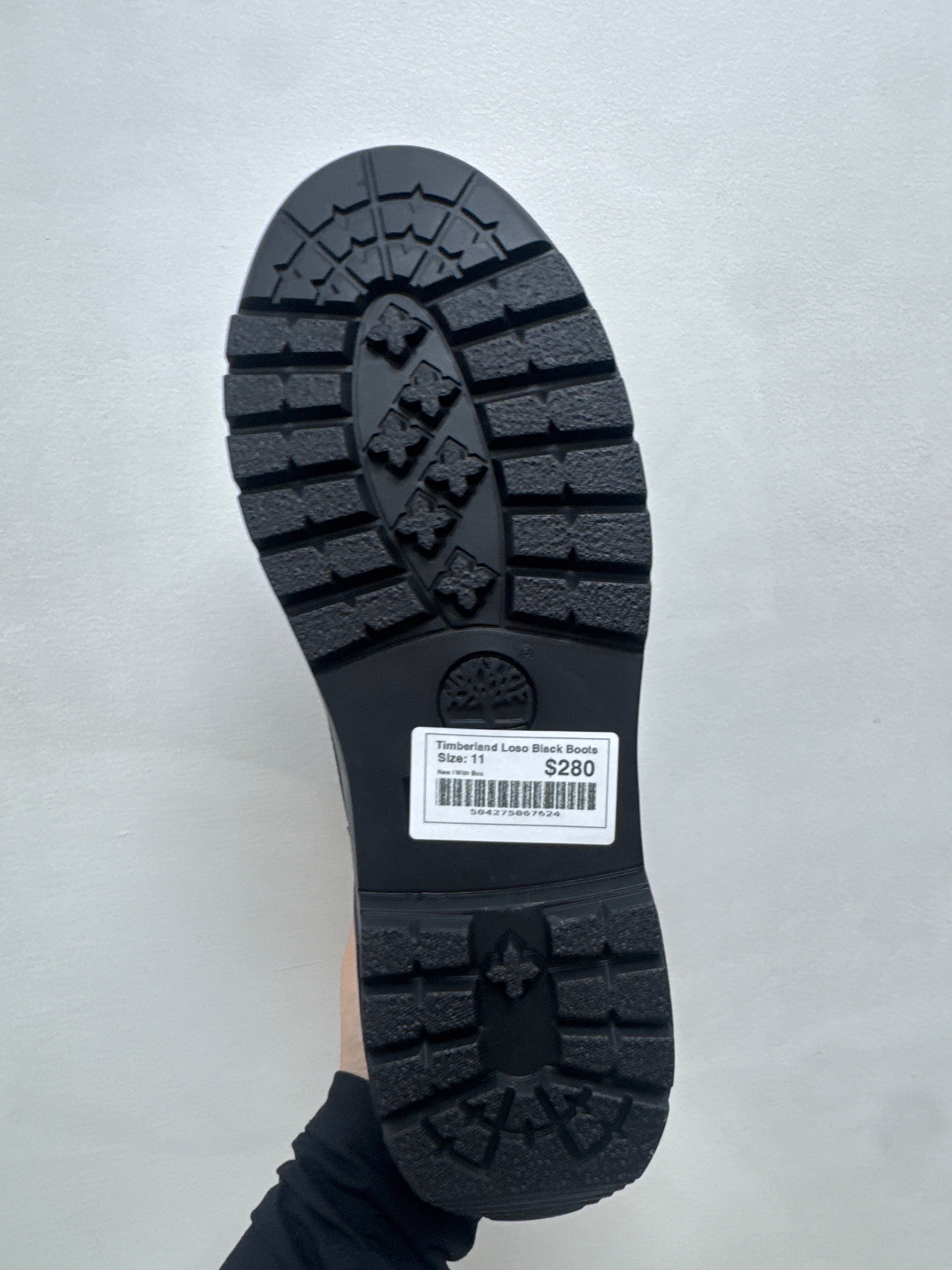 Timberland Loso Black Boots