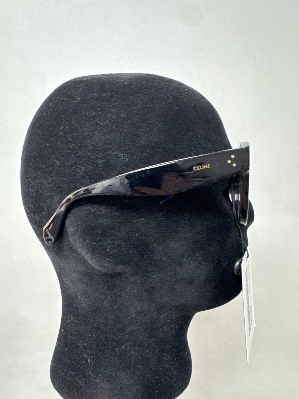 Celine Black 3 Dots Acetate Sunglasses