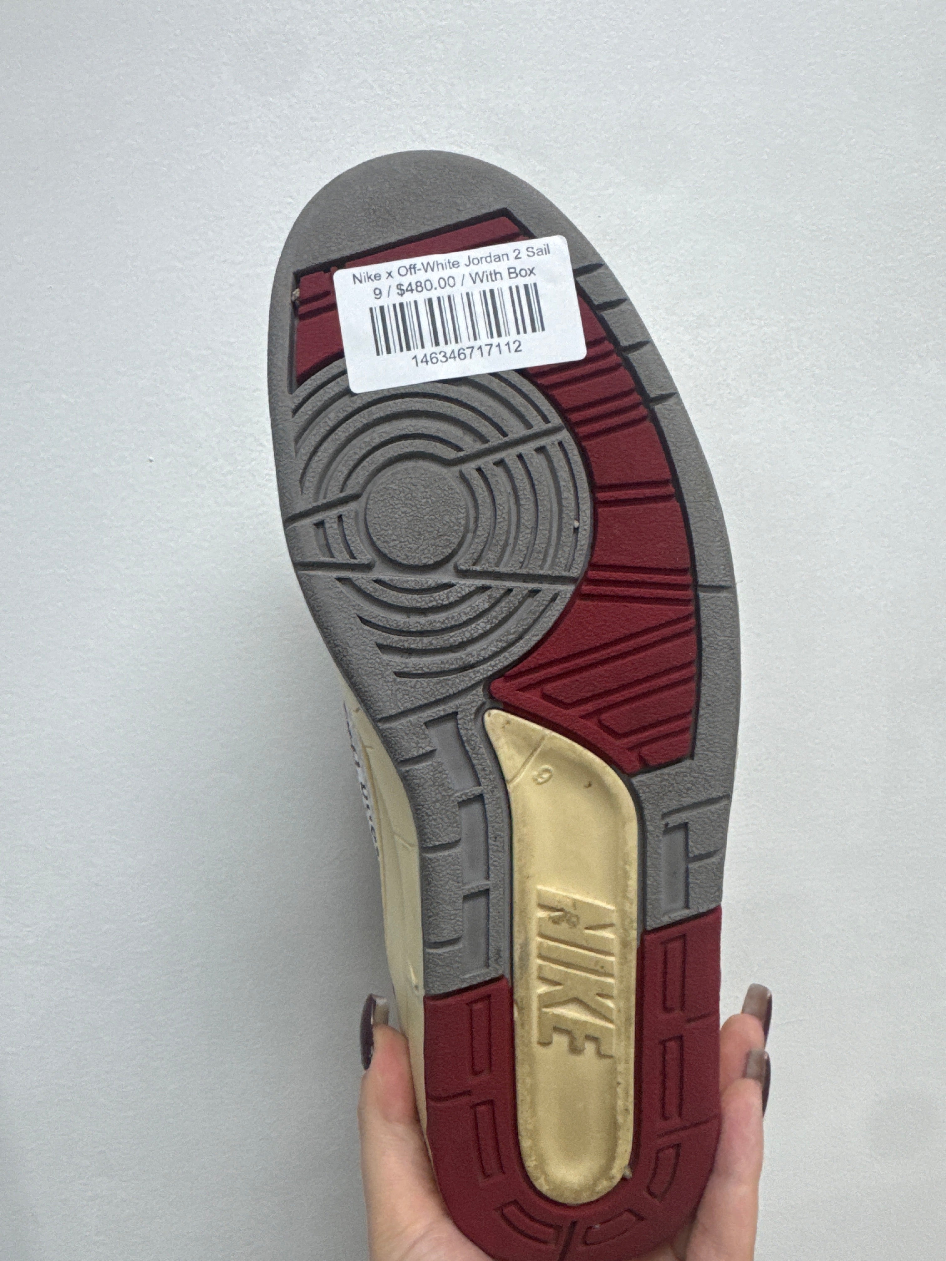 Nike x Off-White Jordan 2 Sail