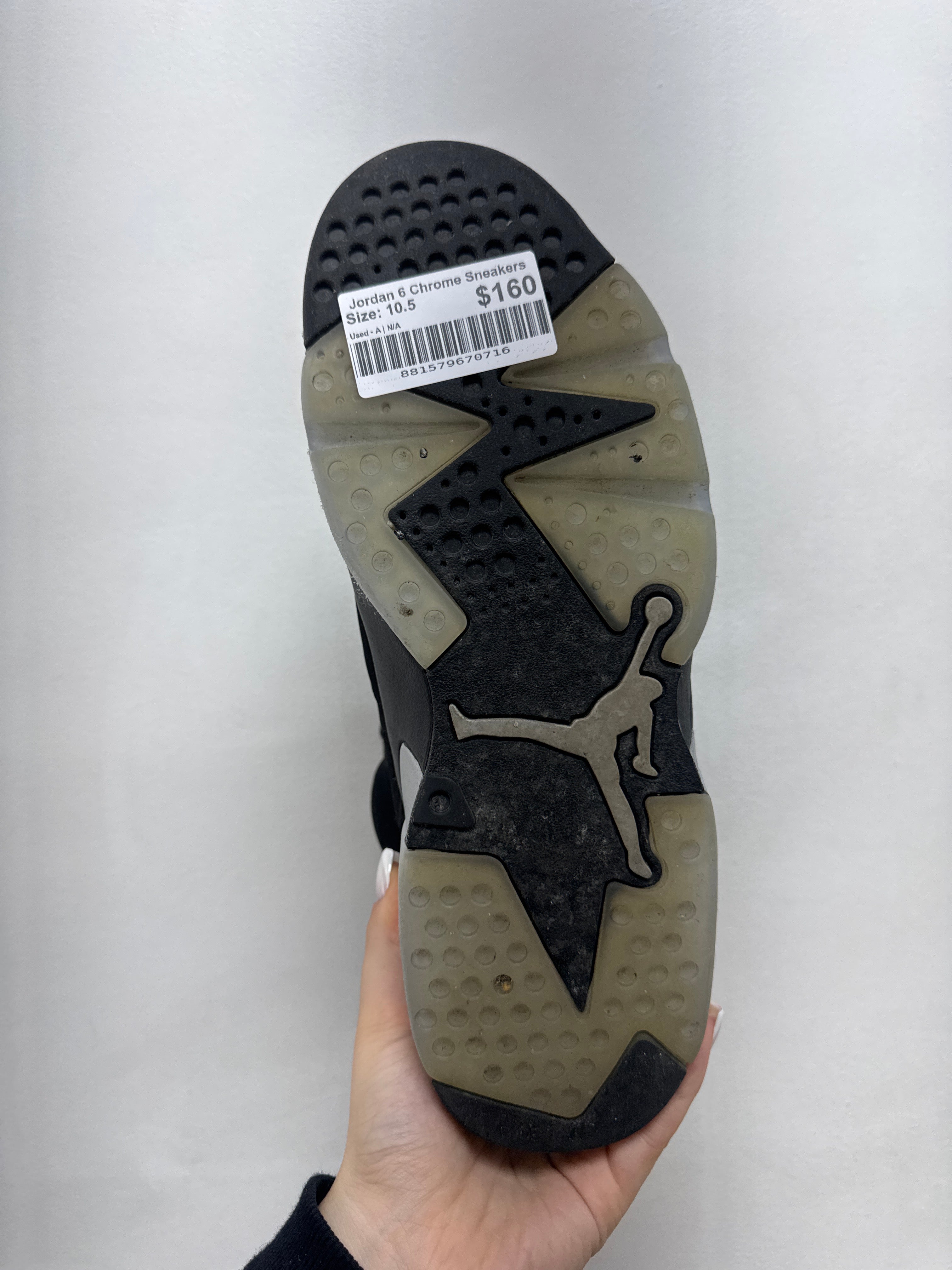 Jordan 6 Chrome Sneakers