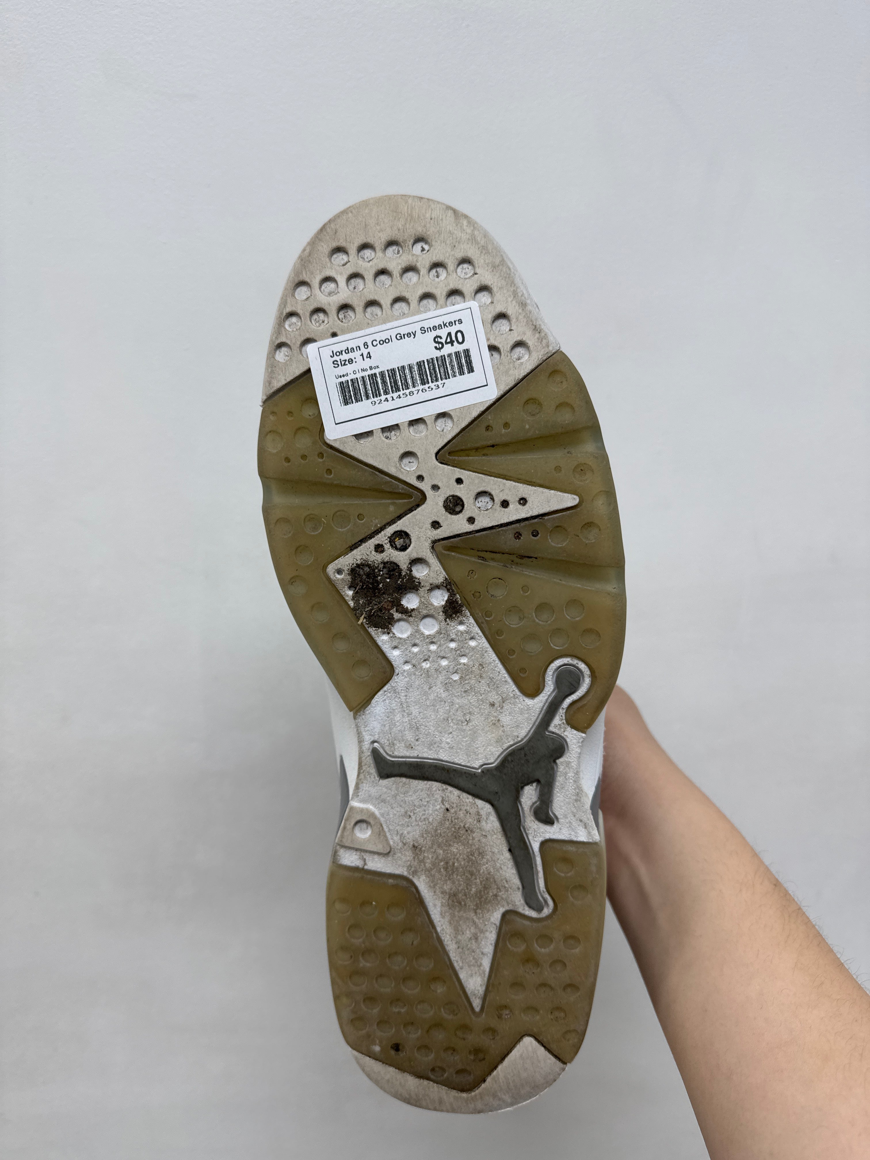Jordan 6 Cool Grey Sneakers
