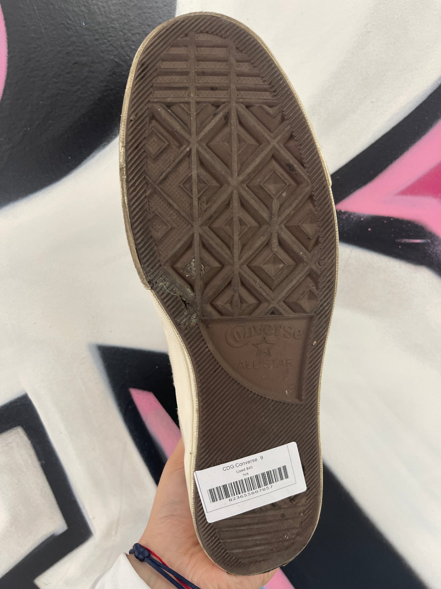 CDG Converse  Used