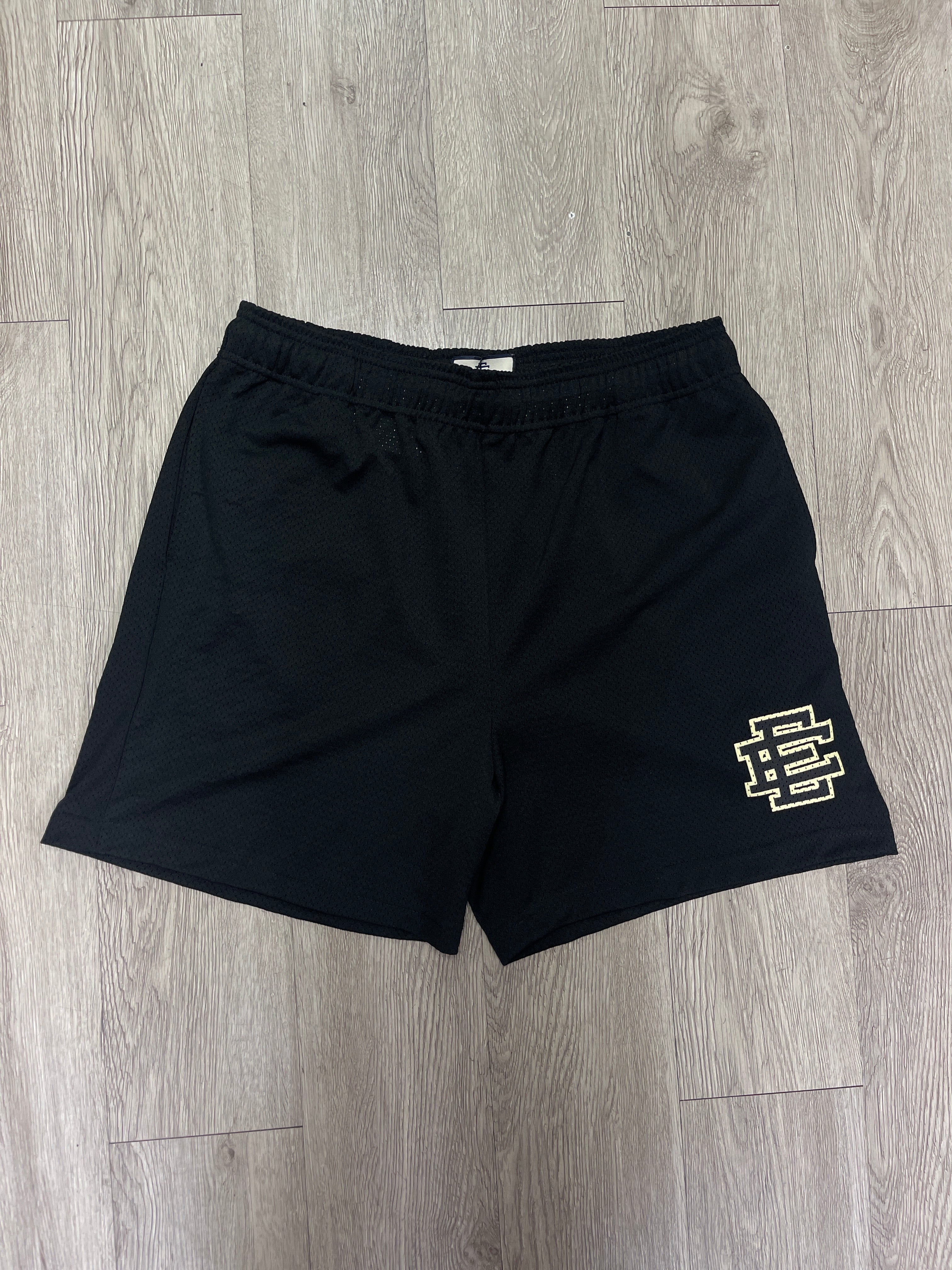 Eric Emanuel Black Cream Shorts