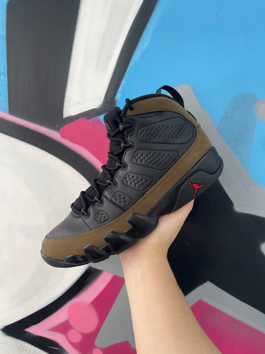 Jordan 9 Olive Like New With Box