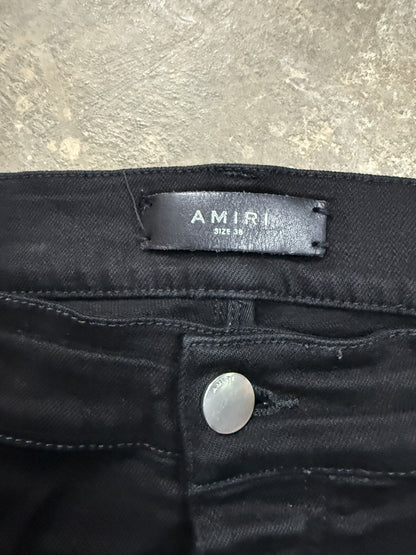 Amiri Paisley Thrasher Patch Black Used 38