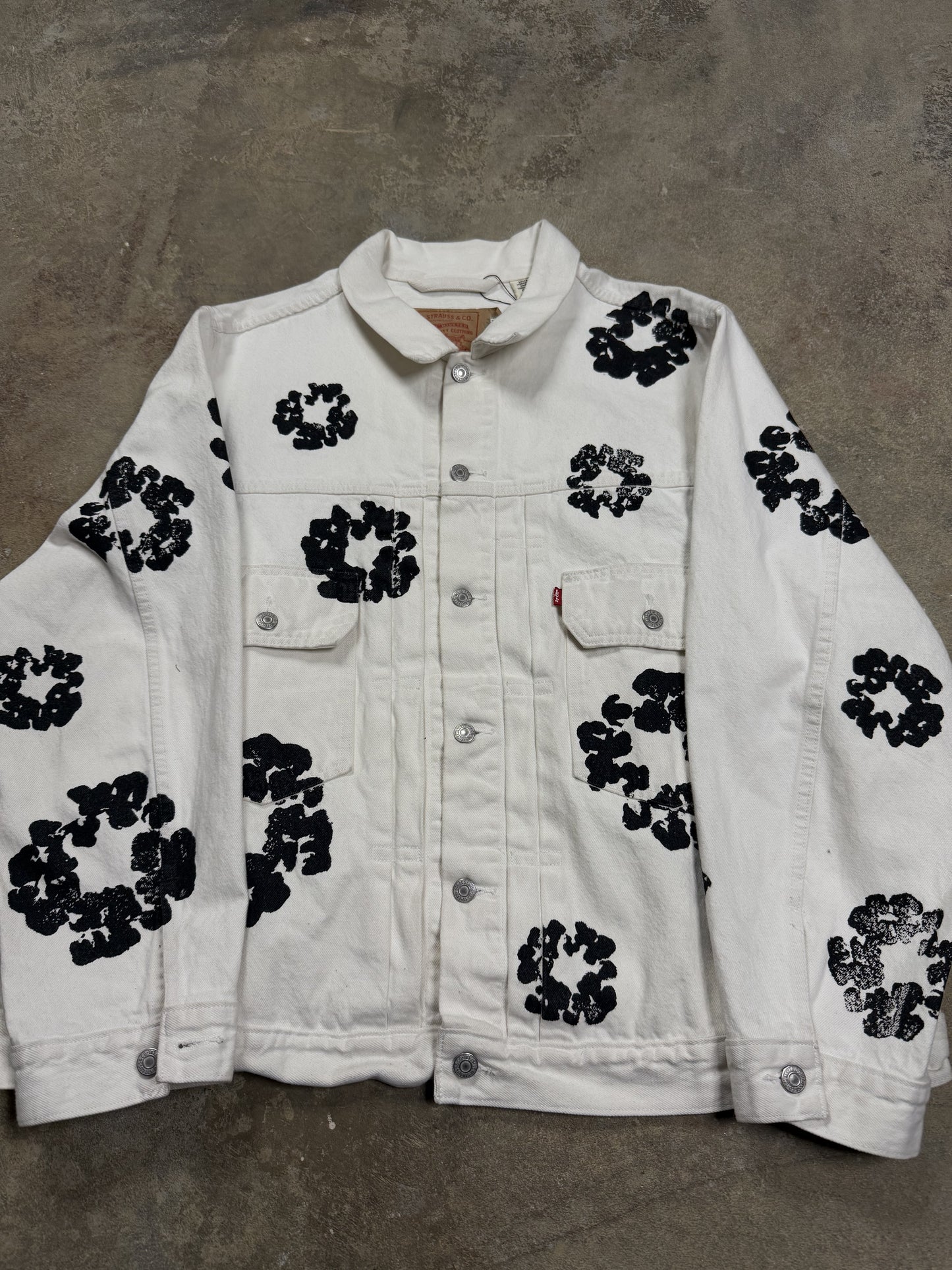 Denim Tears Jean Jacket White XXL Used