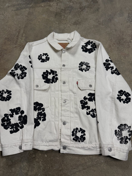 Denim Tears Jean Jacket White XXL Used