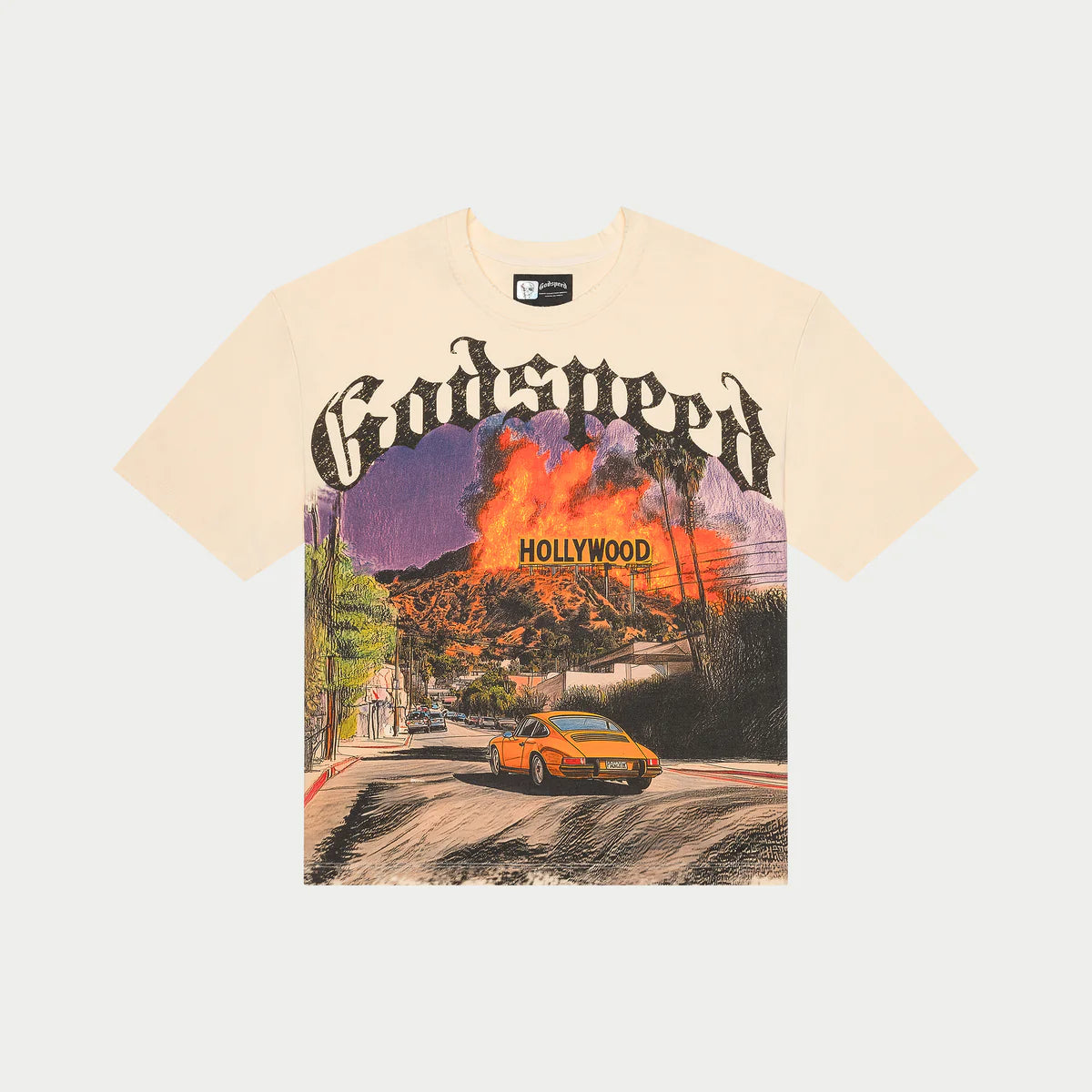Godspeed Wave Los Scandalous Tee Bone