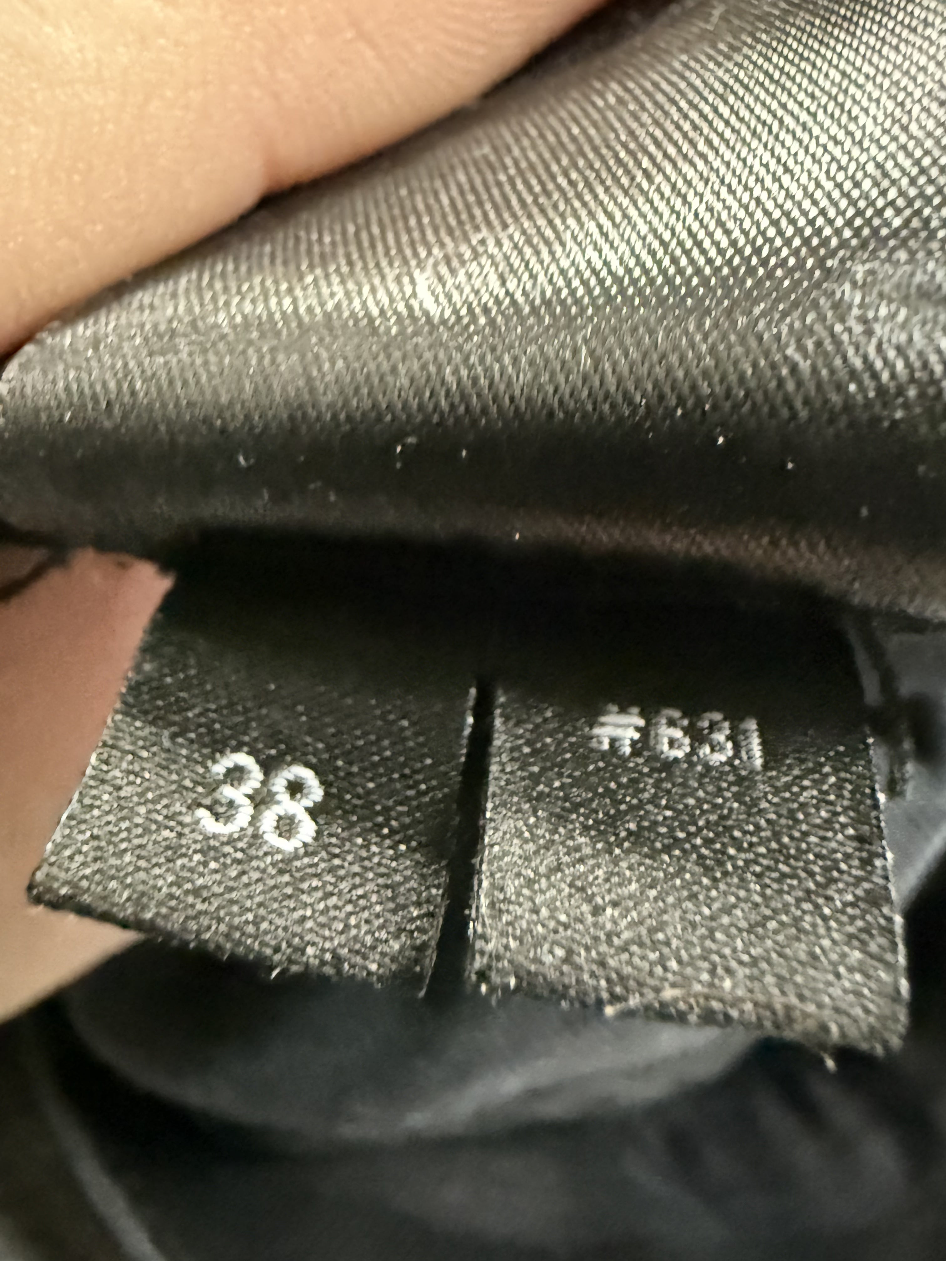 Amiri Jeans Thrasher Black Knee Rip Used 38