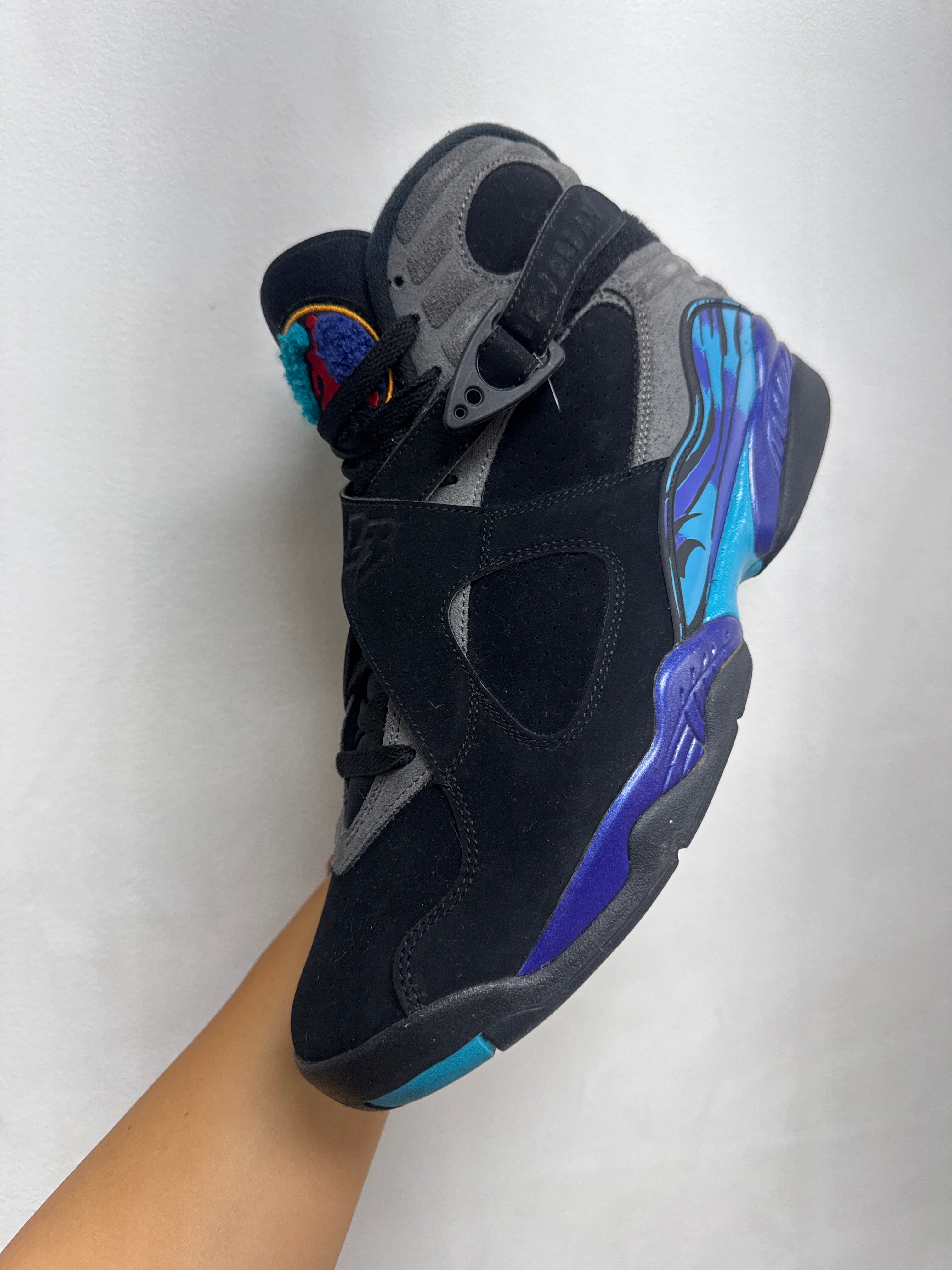 Jordan 8 Aqua Sneakers