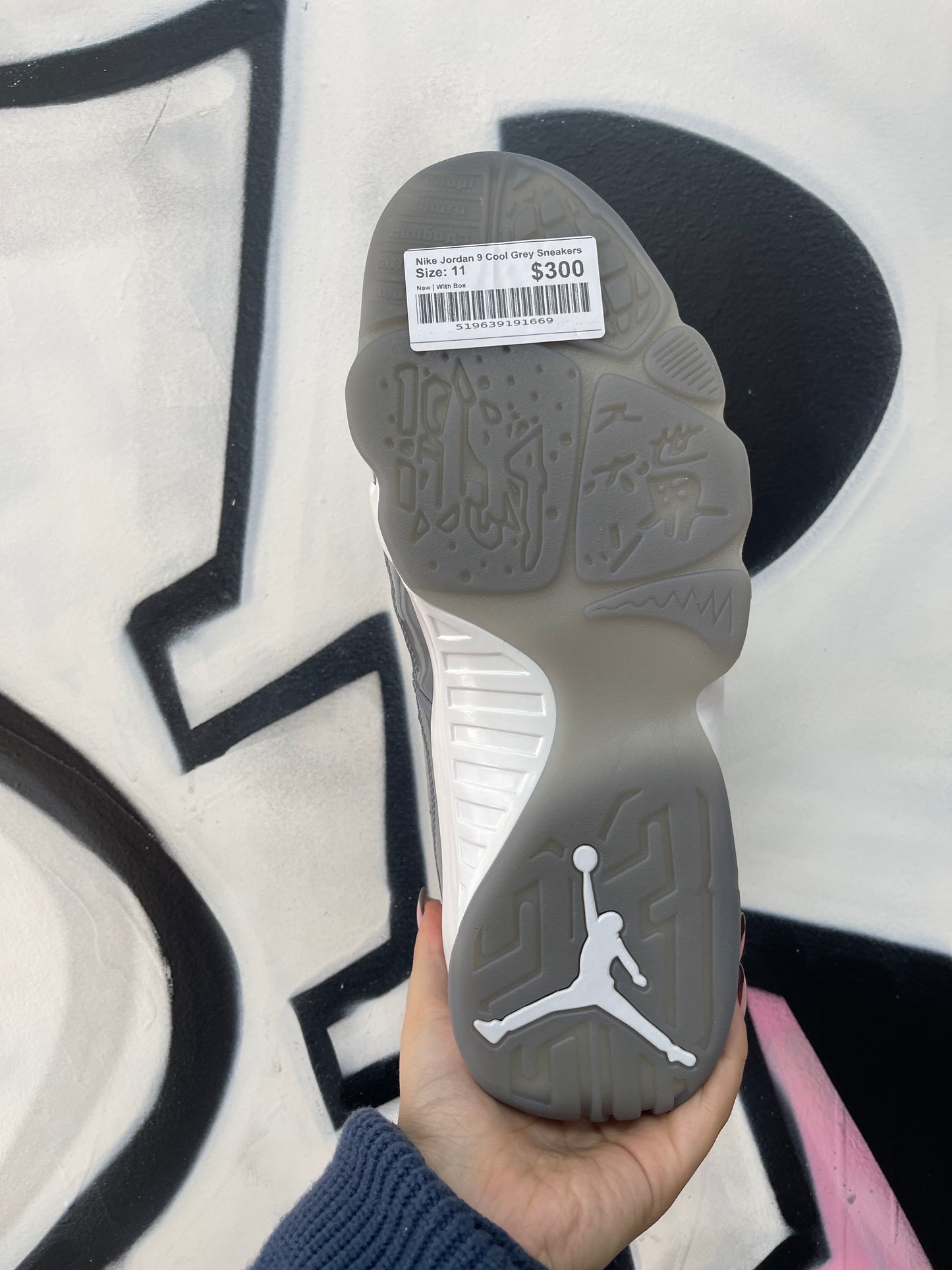 Nike Jordan 9 Cool Grey Sneakers