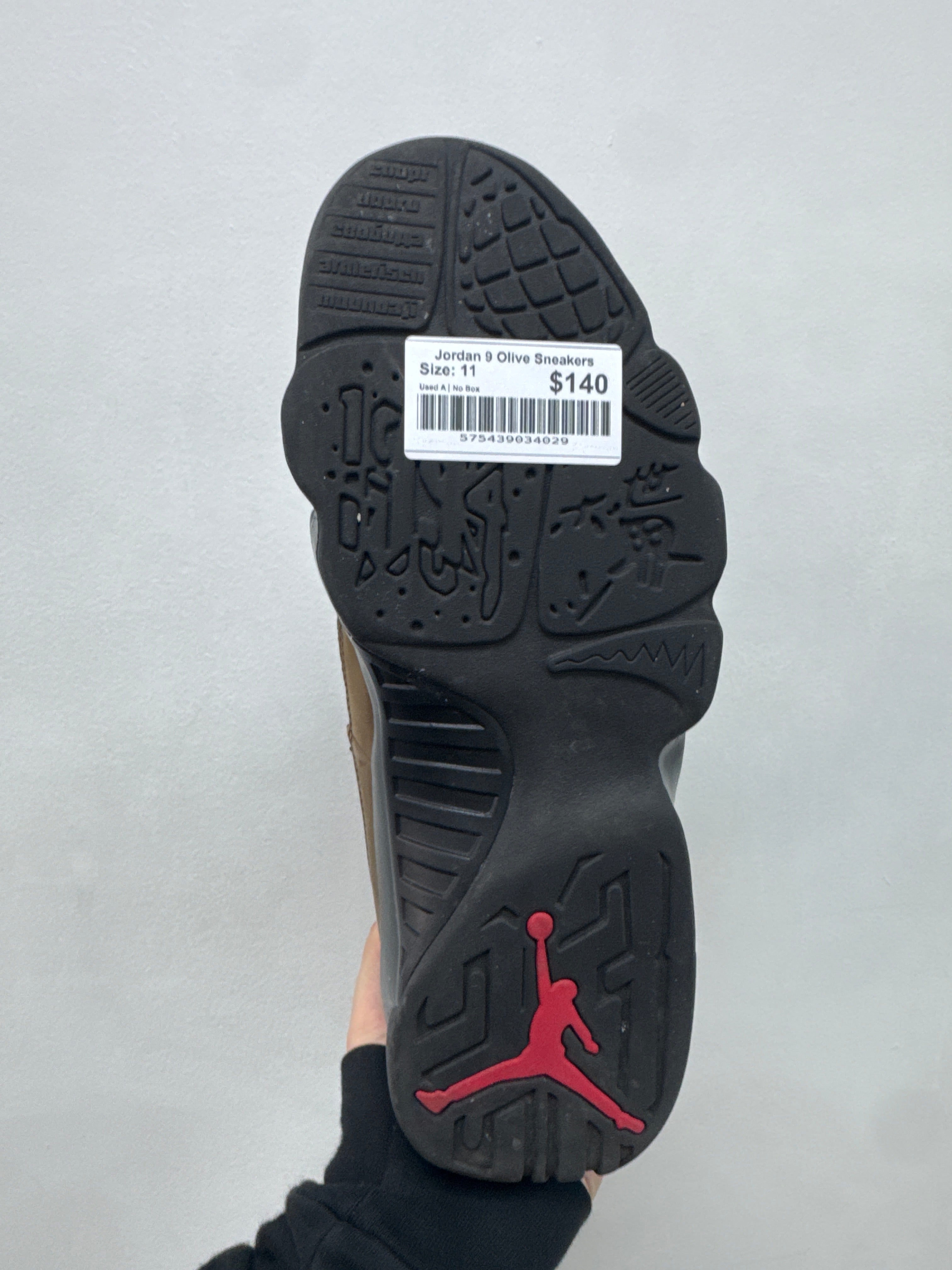 Jordan 9 Olive Sneakers