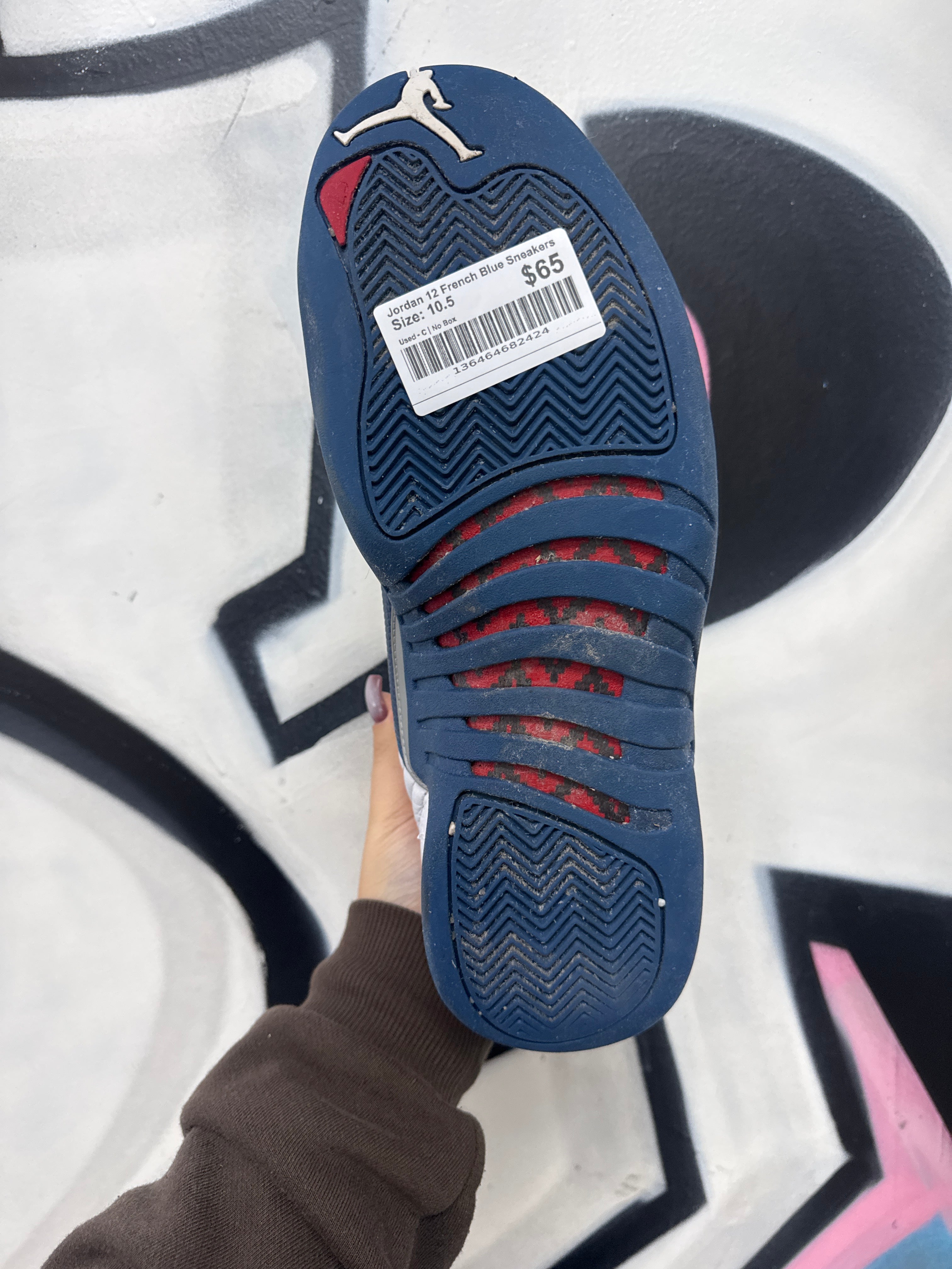 Jordan 12 French Blue Sneakers