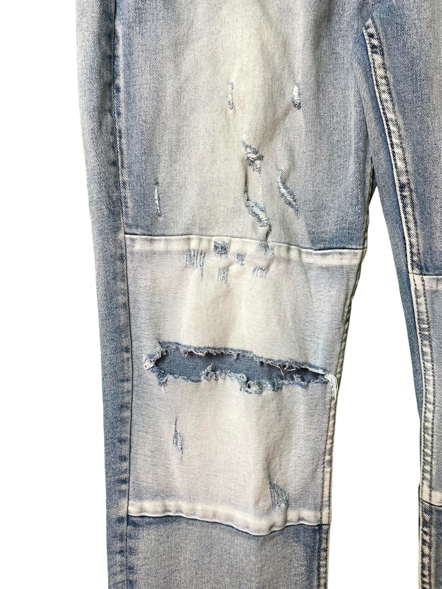 Kusbi Patched Blue Jeans