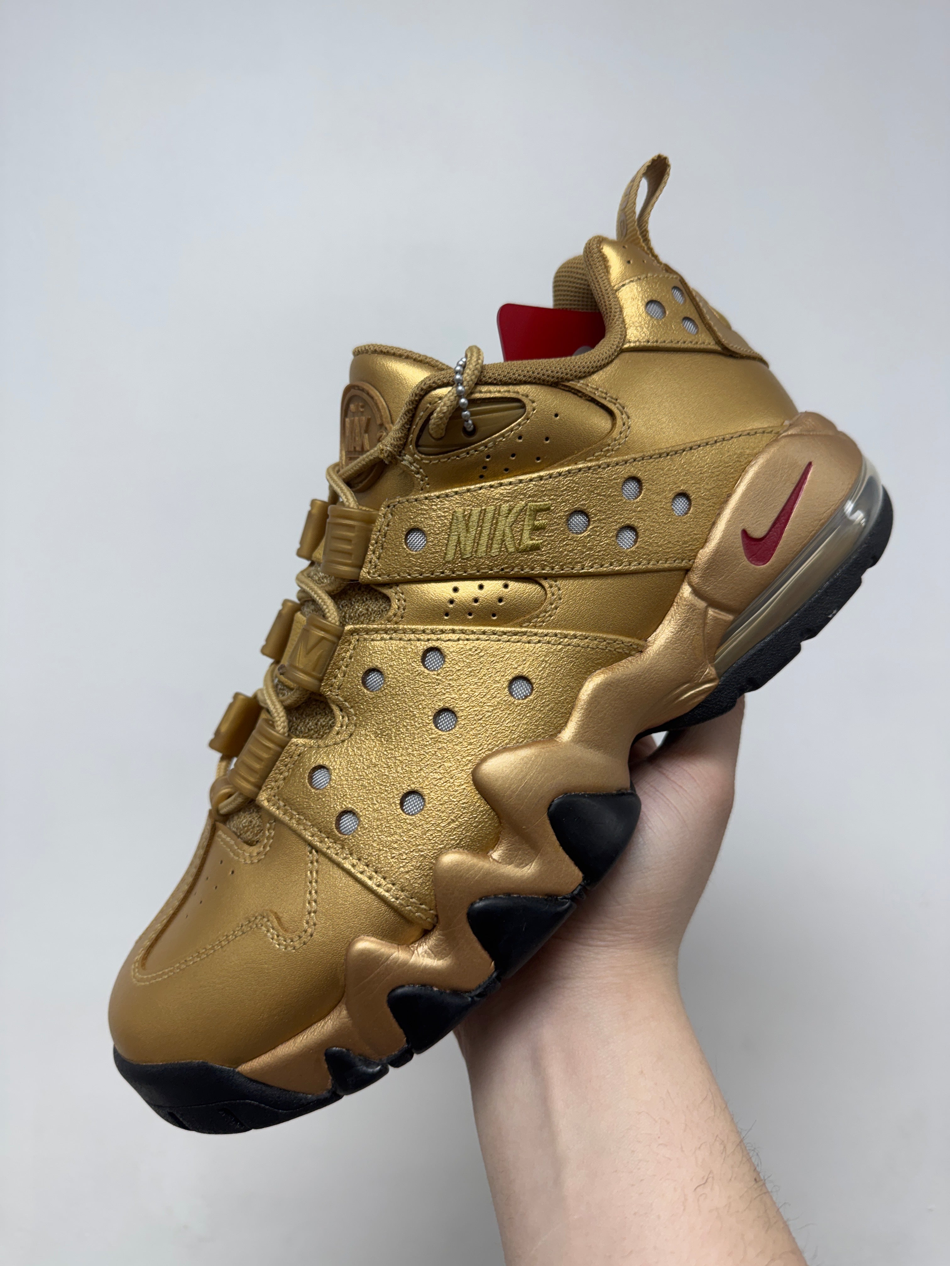 Nike Supreme CB94 Low Gold Metallic Sneakers