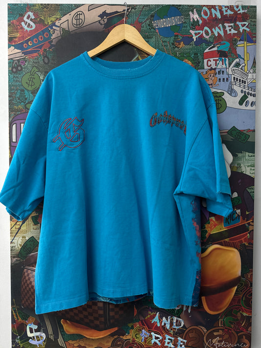 Godspeed Natural Disaster Tee Panther Blue