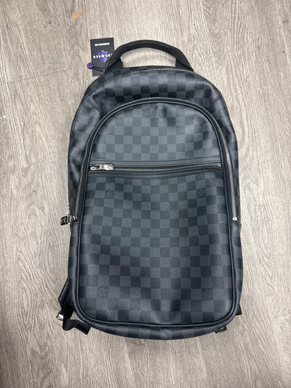 LV Black Damier Backpack Bag