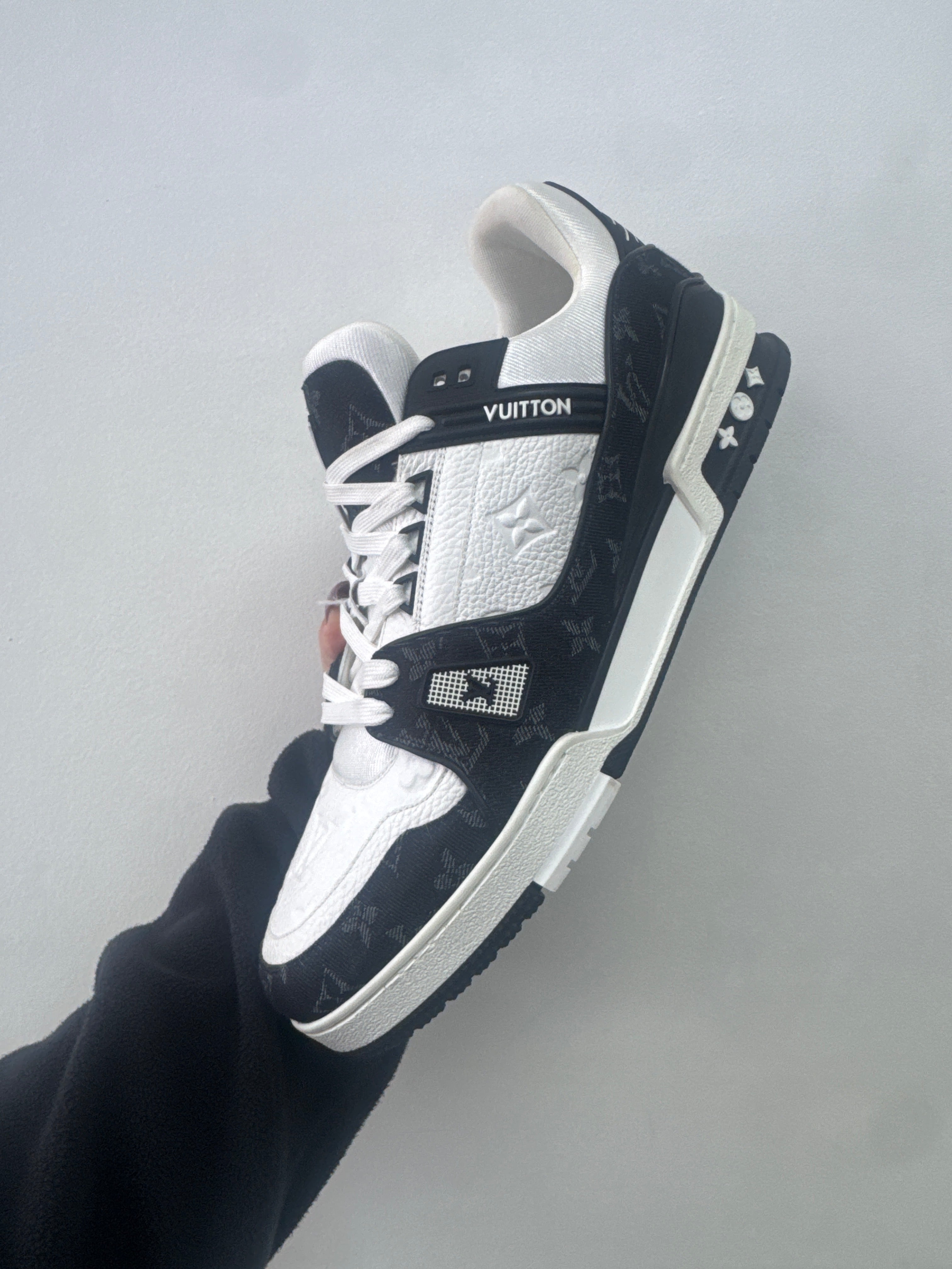 Louis Vuitton 'Denim' Black Sneakers