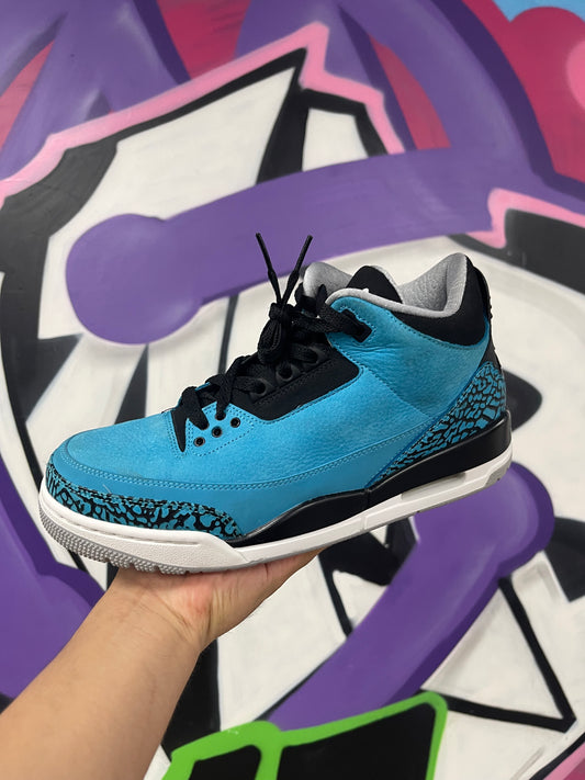 Jordan 3 Powder Blue Used No Box