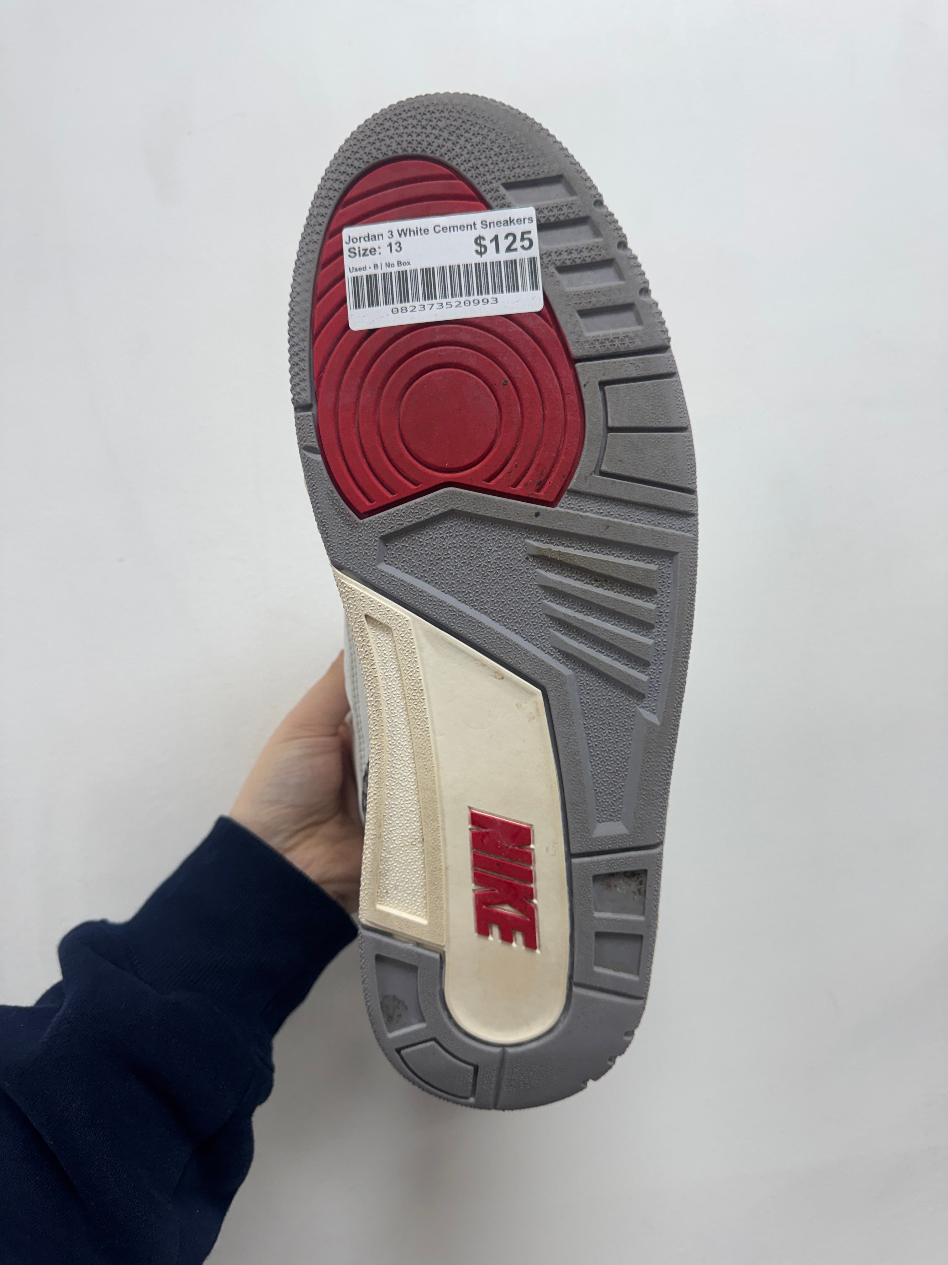 Jordan 3 White Cement Sneakers