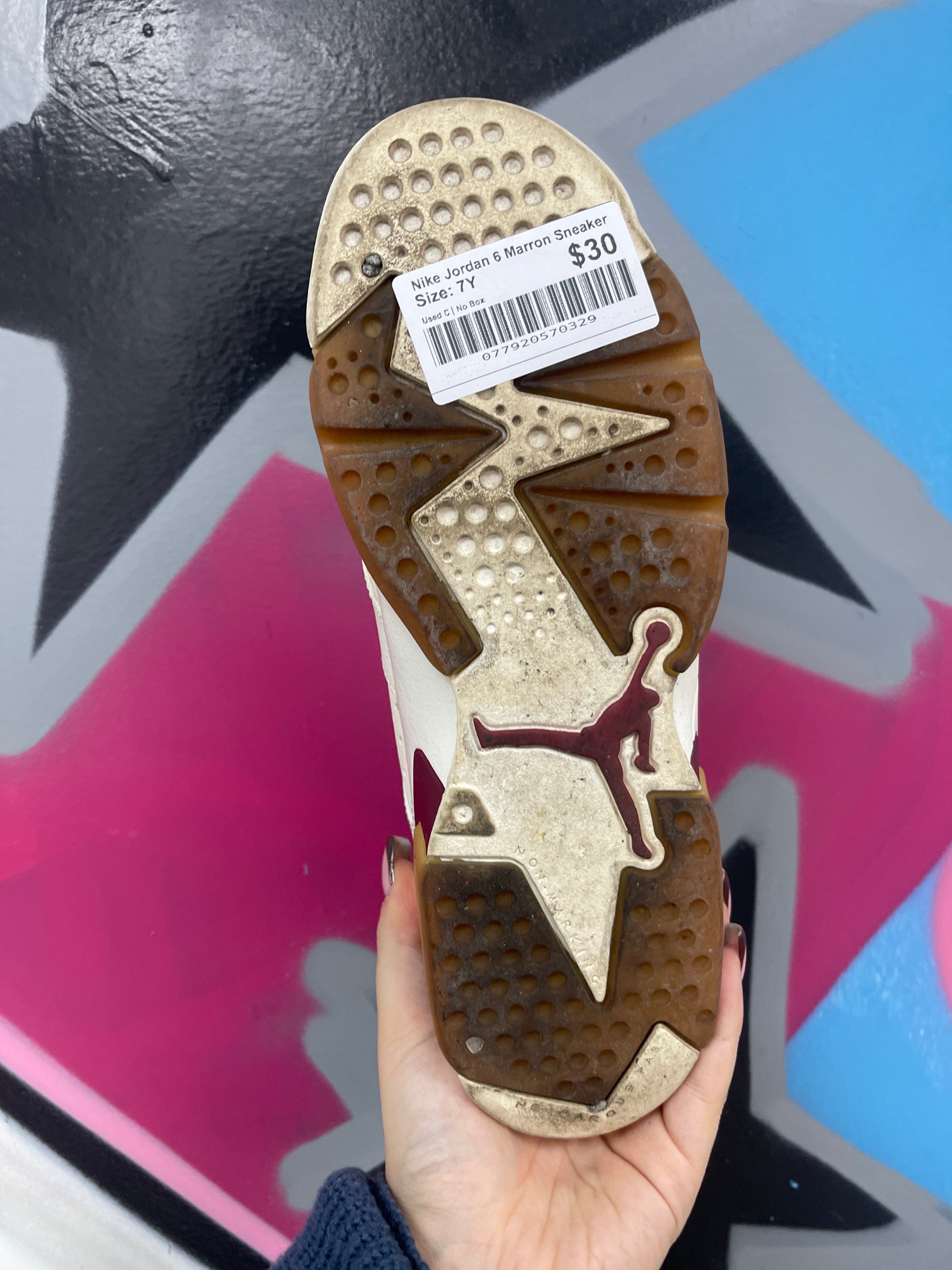 Nike Jordan 6 Marron Sneaker