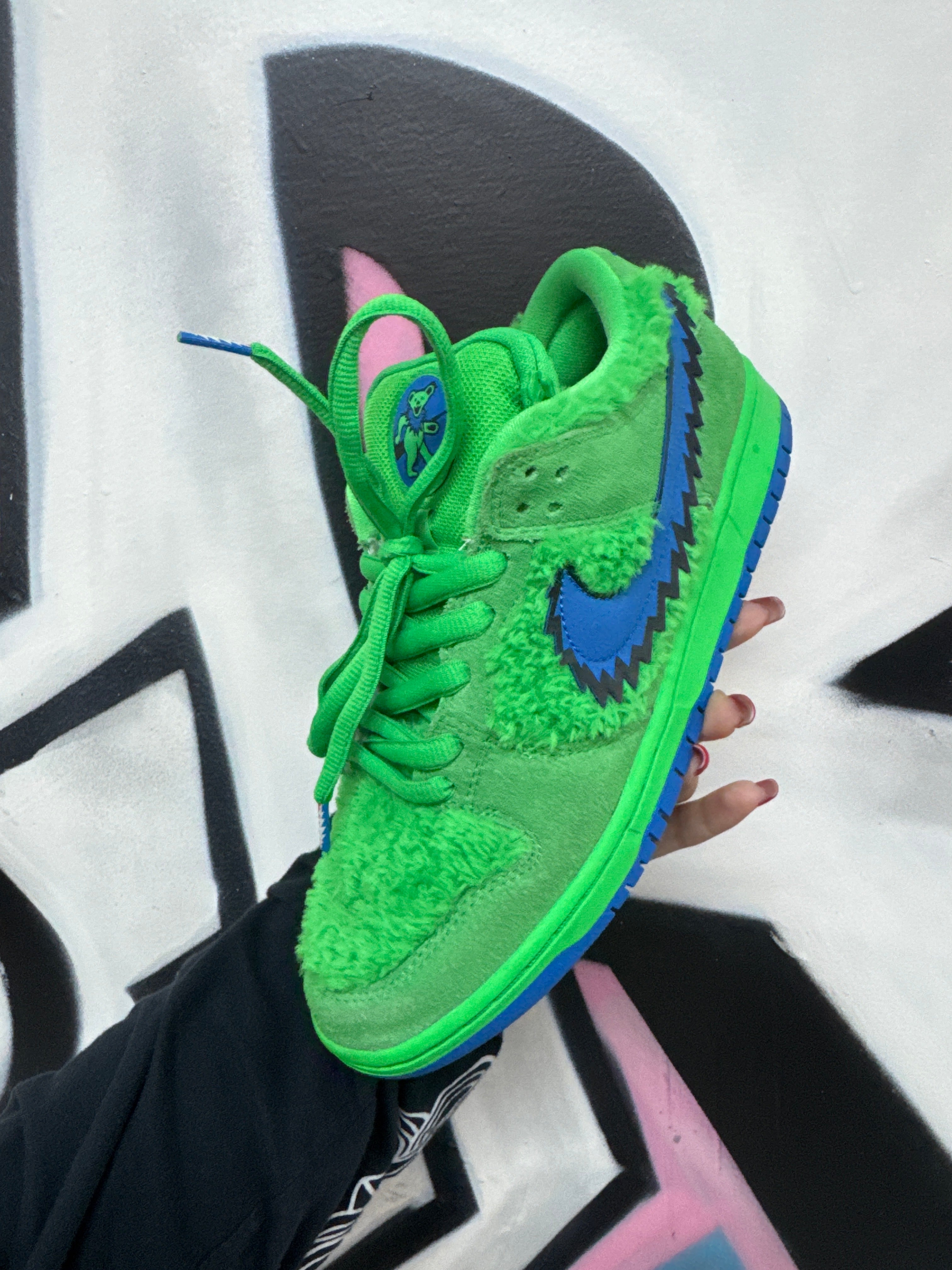 Nike SB Dunk Low Grateful Dead Used 8 With Box
