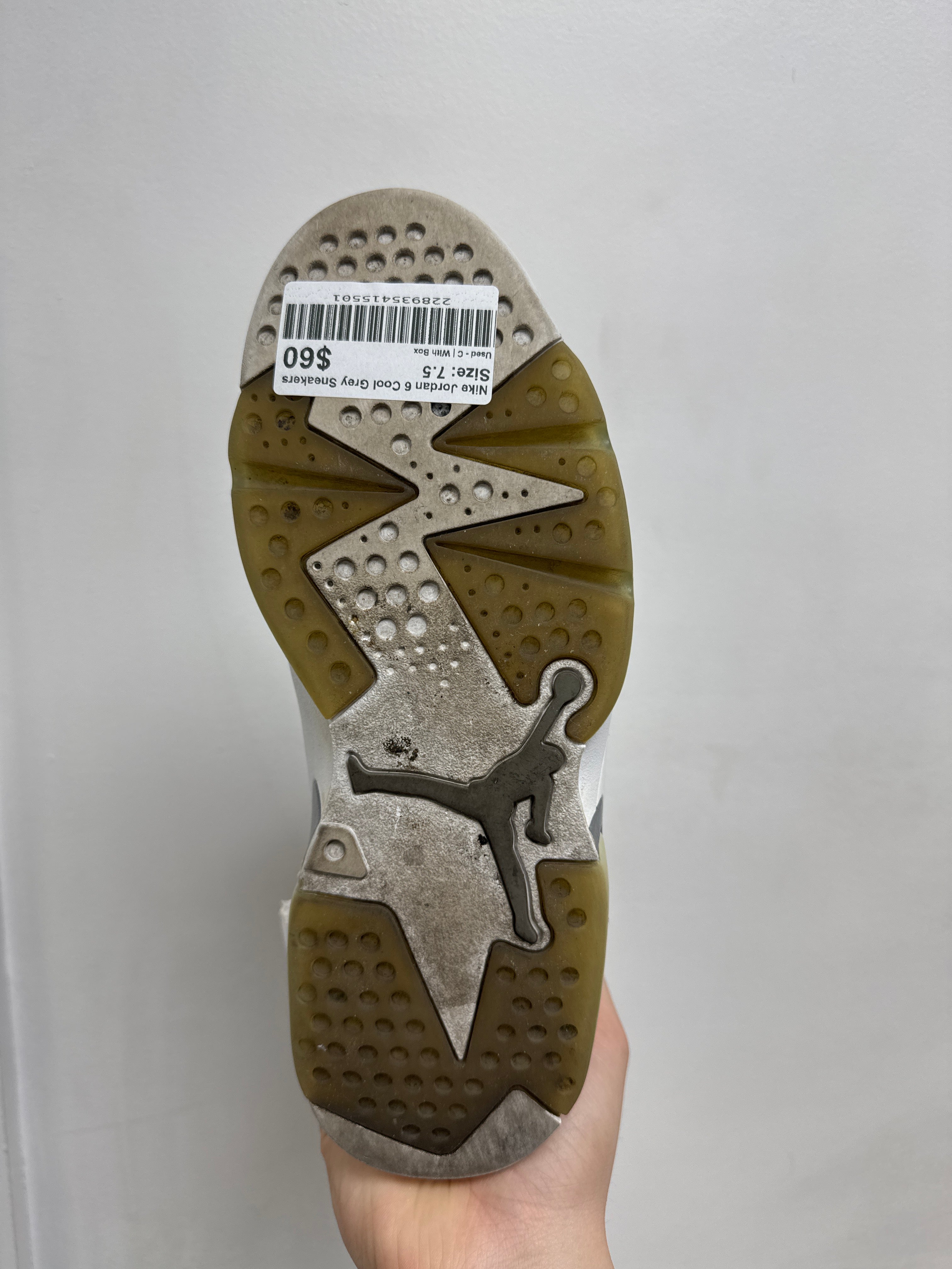 Nike Jordan 6 Cool Grey Sneakers