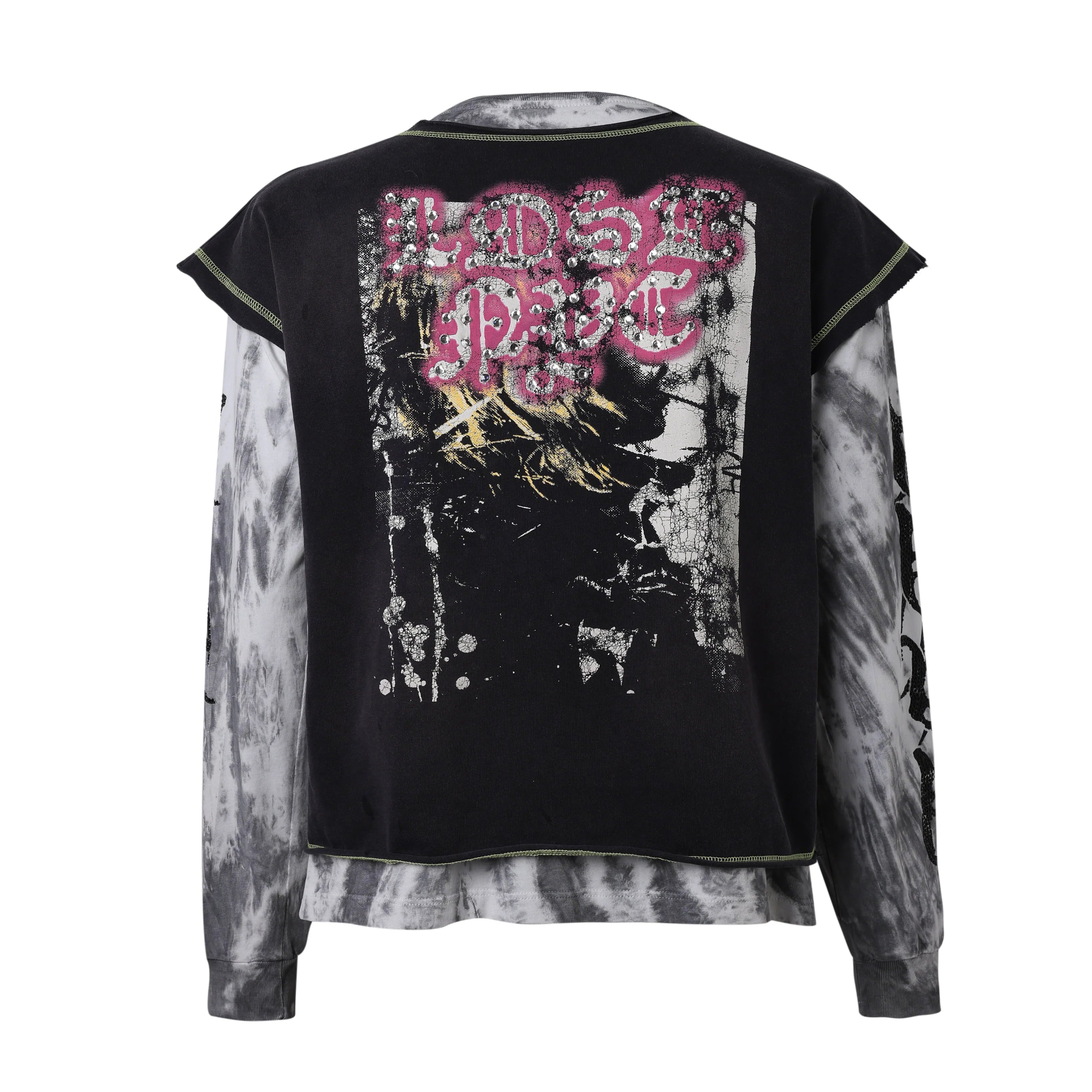 Lost Intricacy 'Double Fantasy' 2 In 1 LS Tee