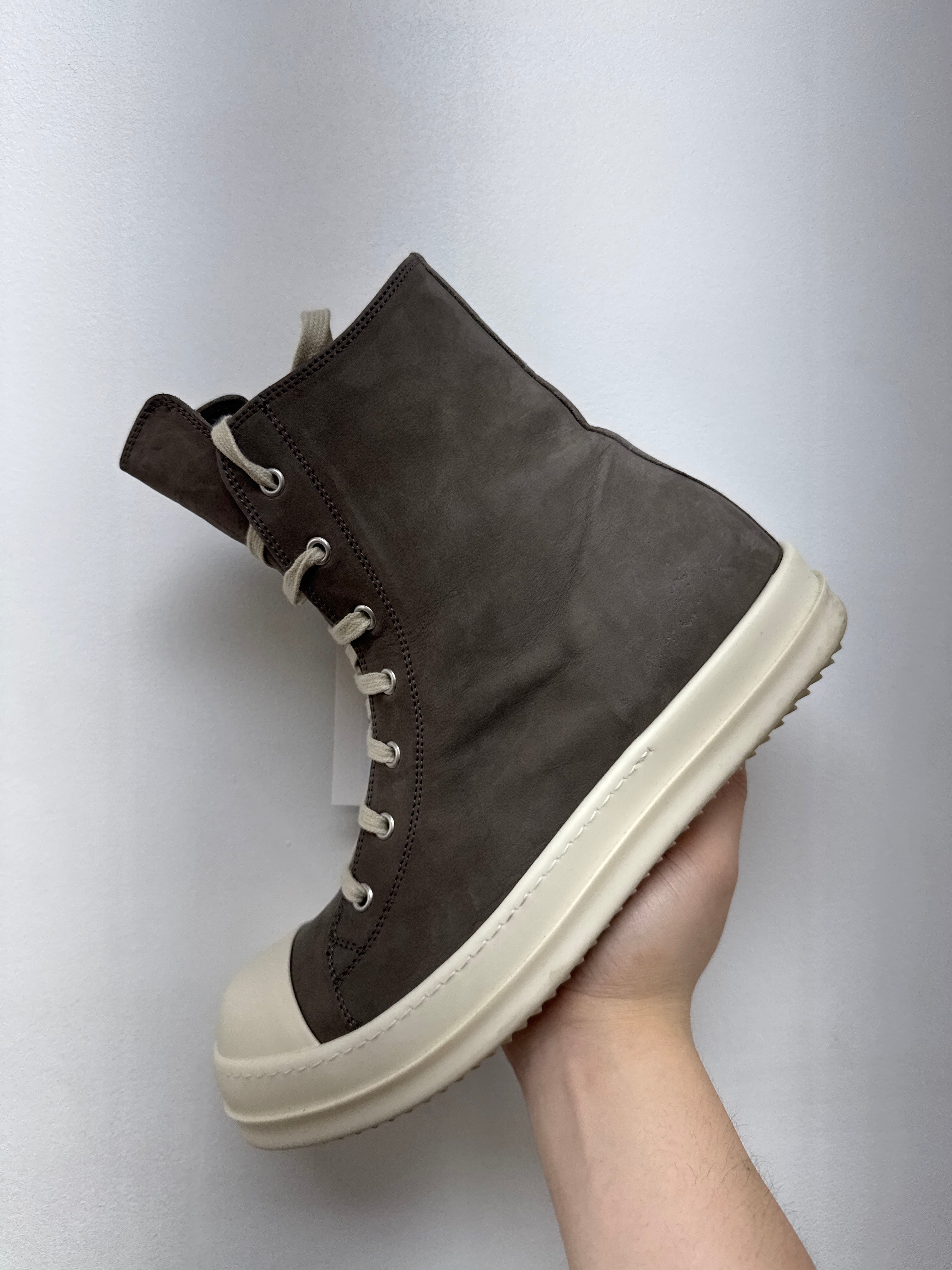Rick Owens Mainline Ramone High 'Dust' Sneakers