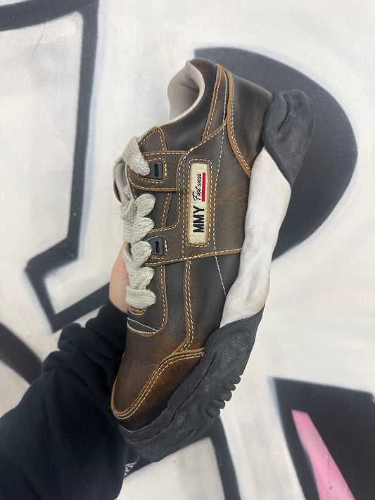 MMY Leather Parker Brown Sneakers