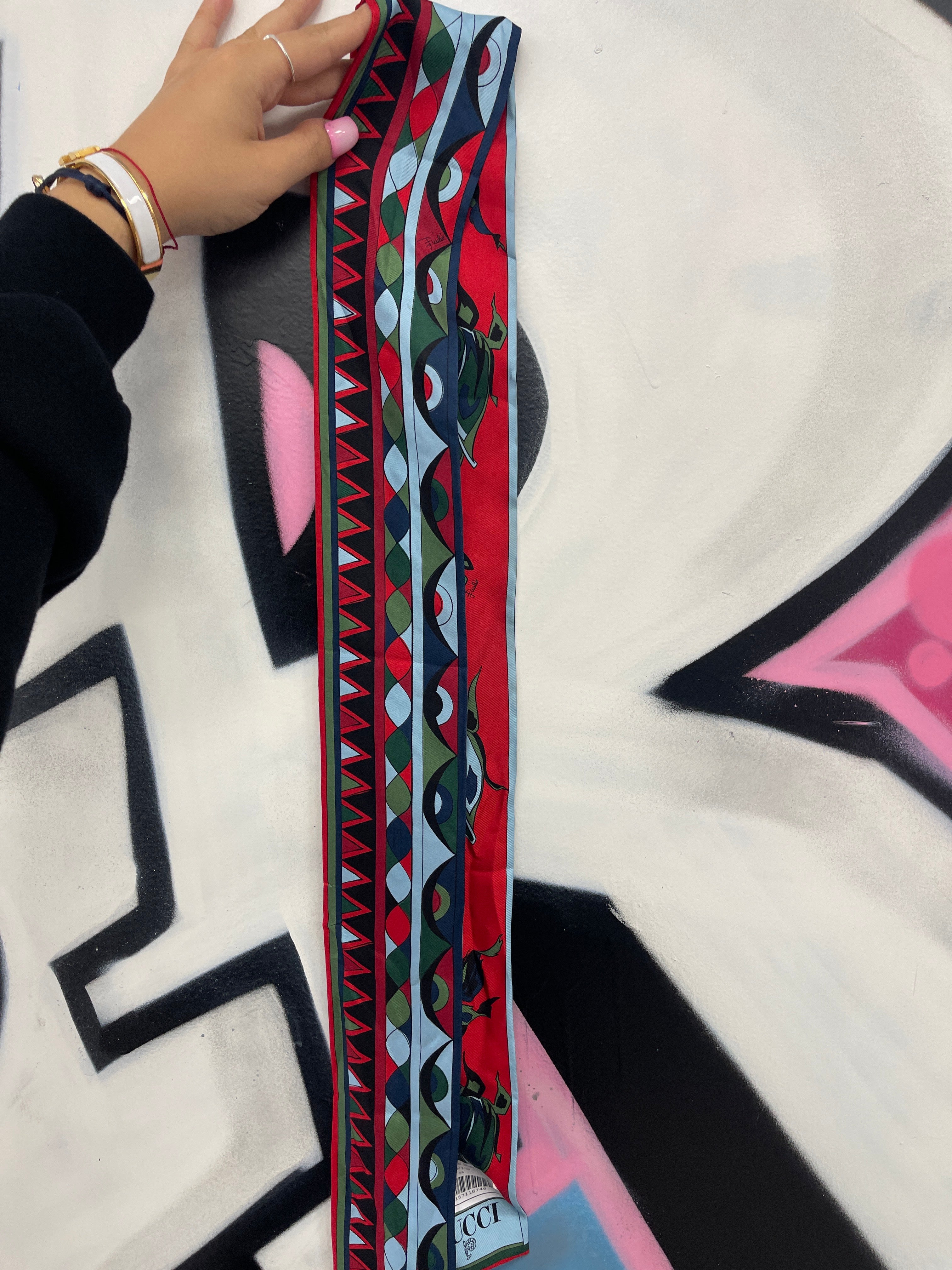 Emilo Pucci Scarf Used OS  N/A