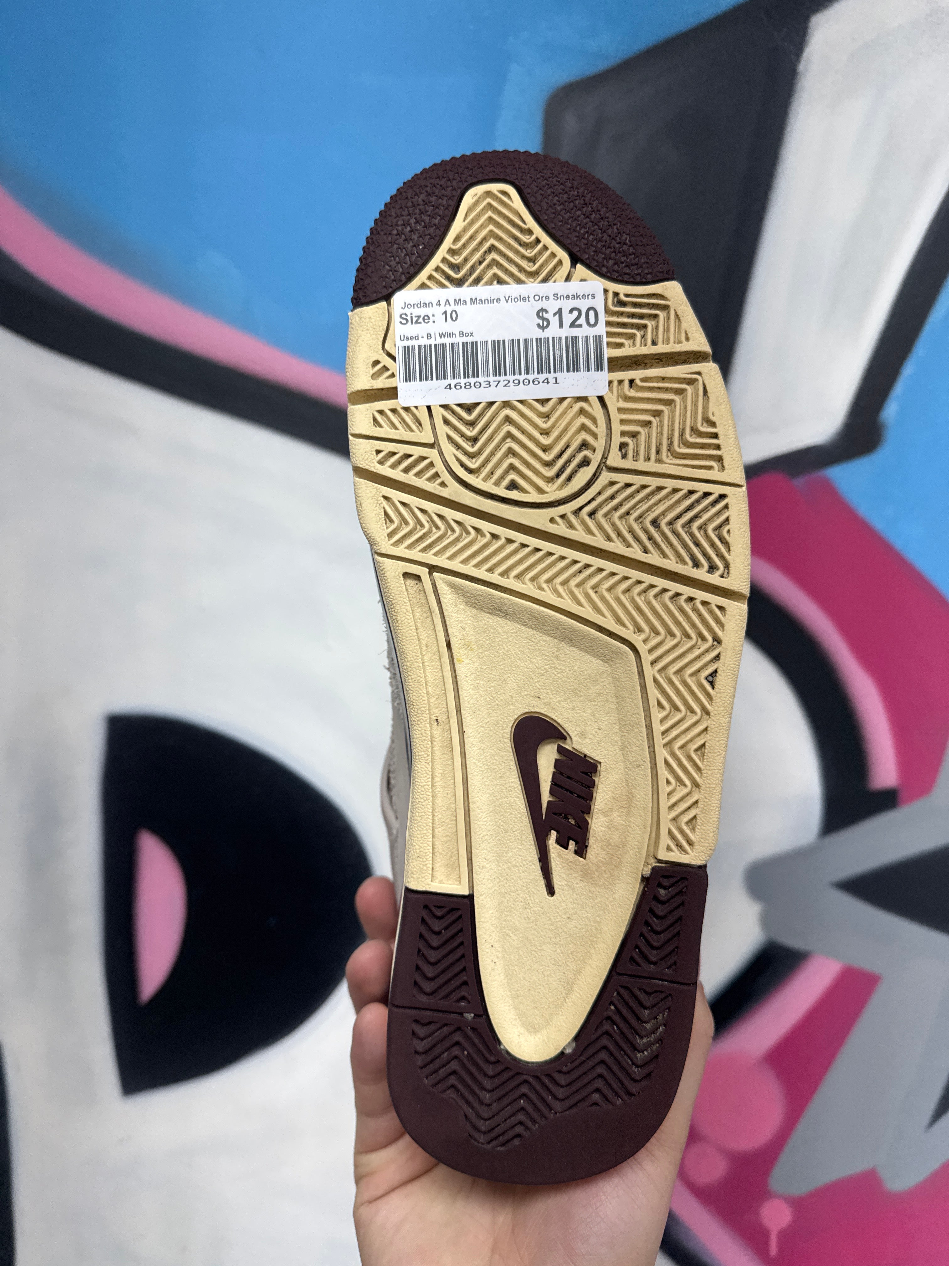 Jordan 4 A Ma Manire Violet Ore Sneakers